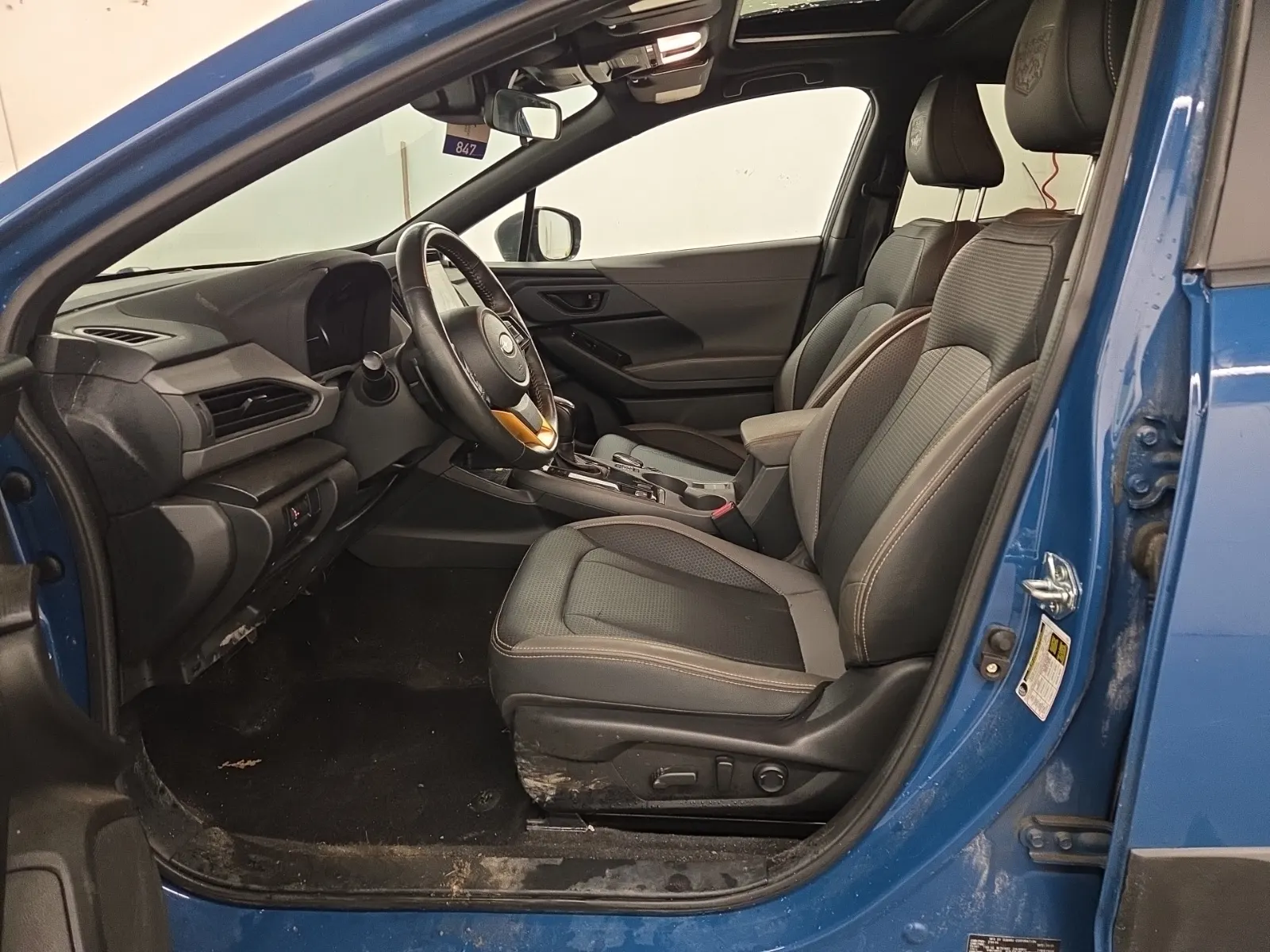 Interior driver side