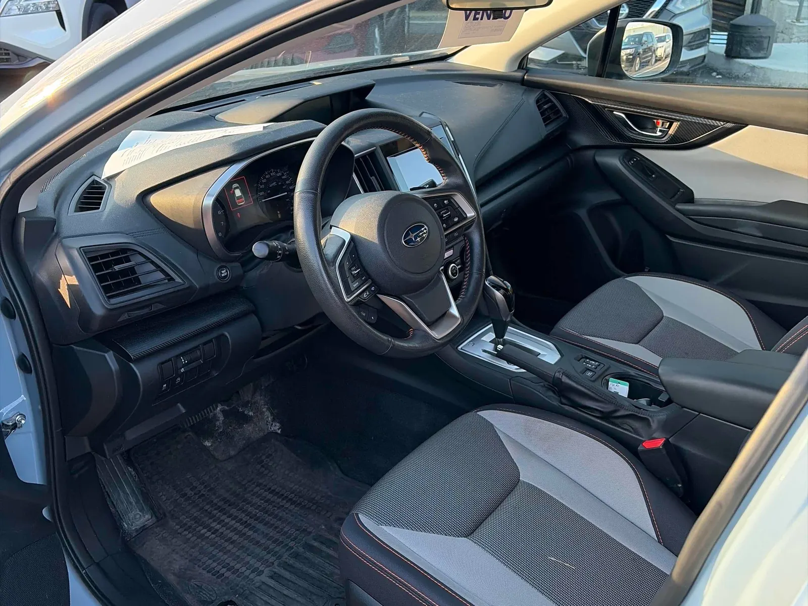 Interior driver side