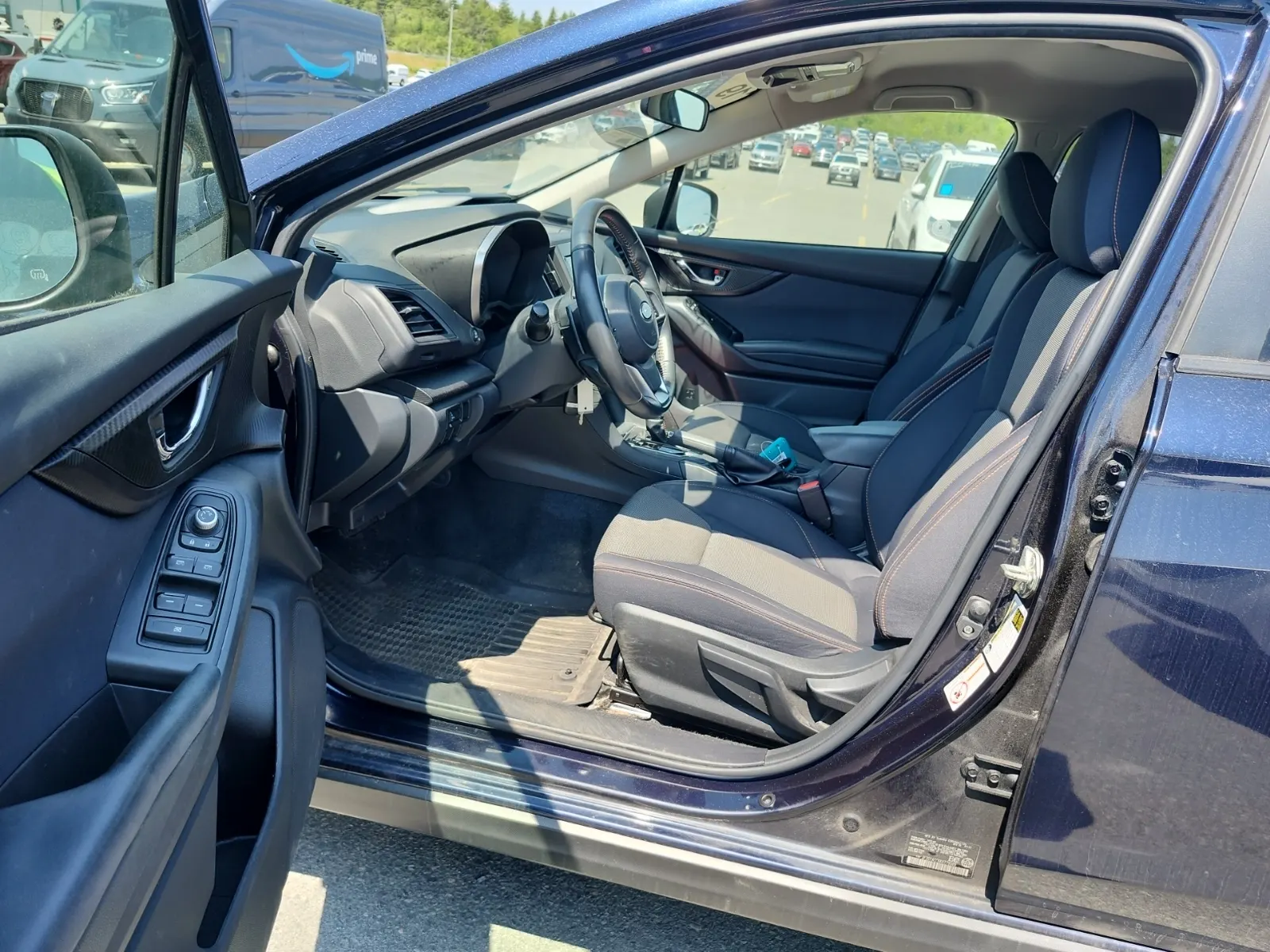 Interior driver side