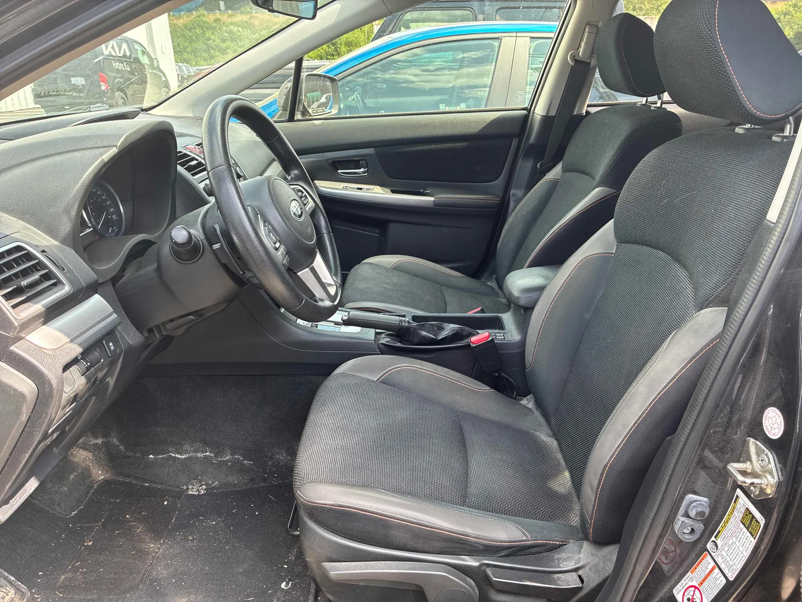 Interior driver side