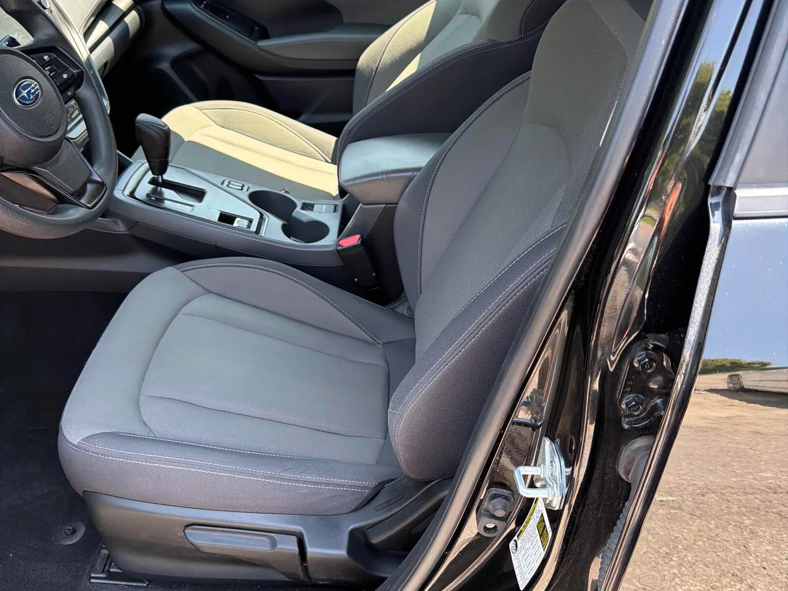 Interior driver side