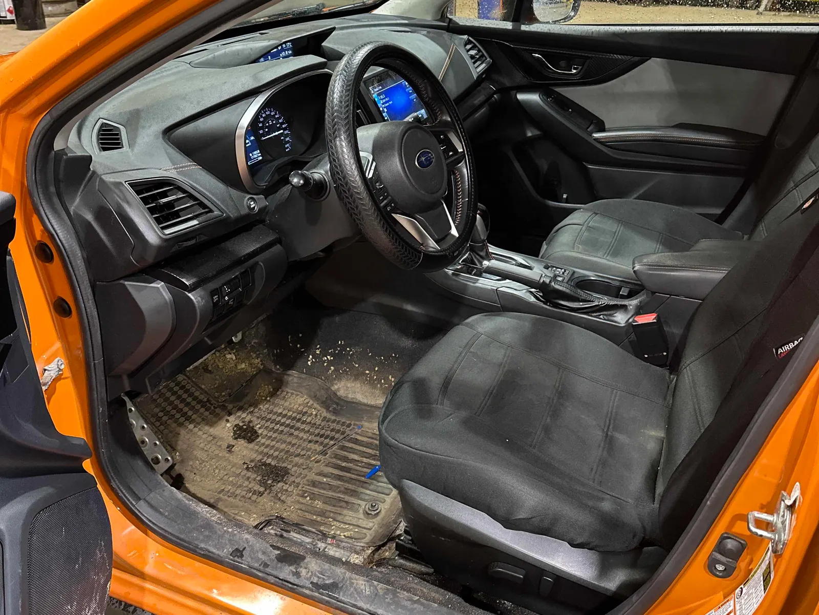 Interior driver side