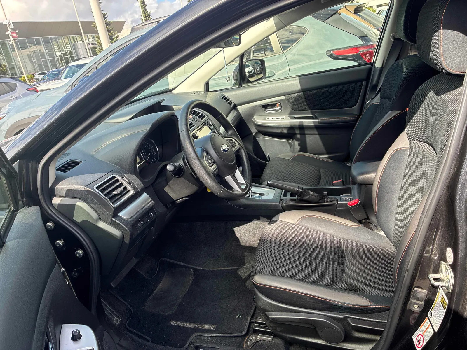 Interior driver side