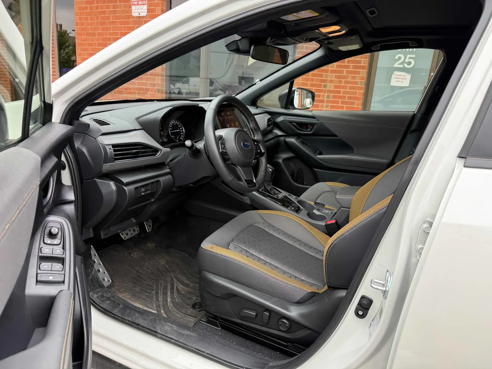Interior driver side