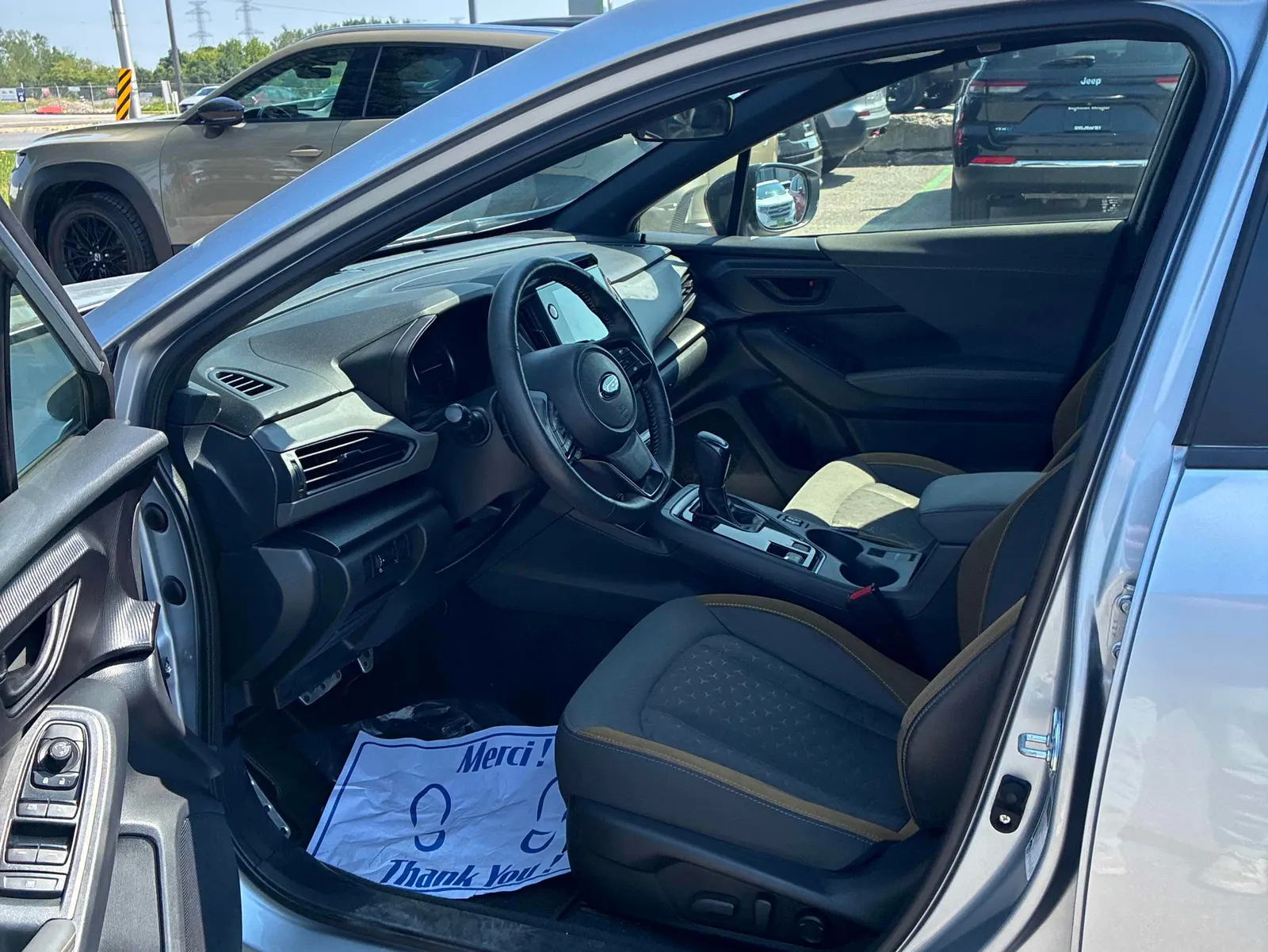 Interior driver side