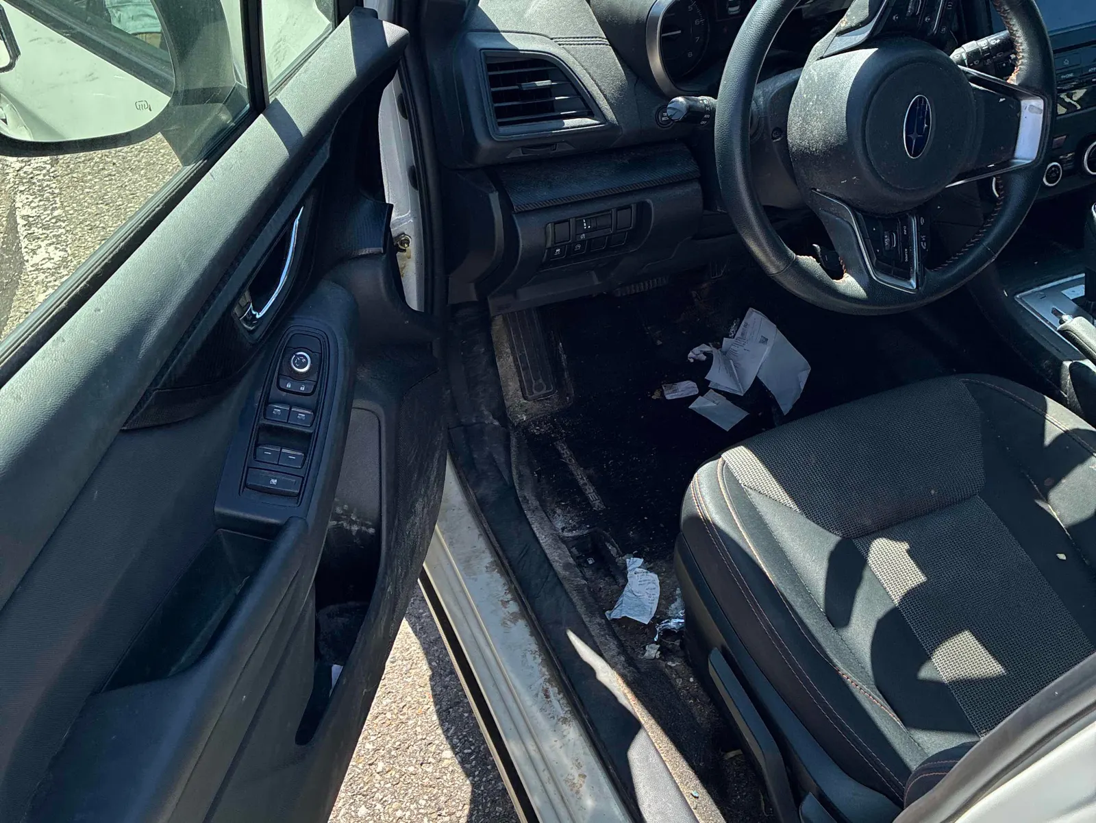 Interior driver side