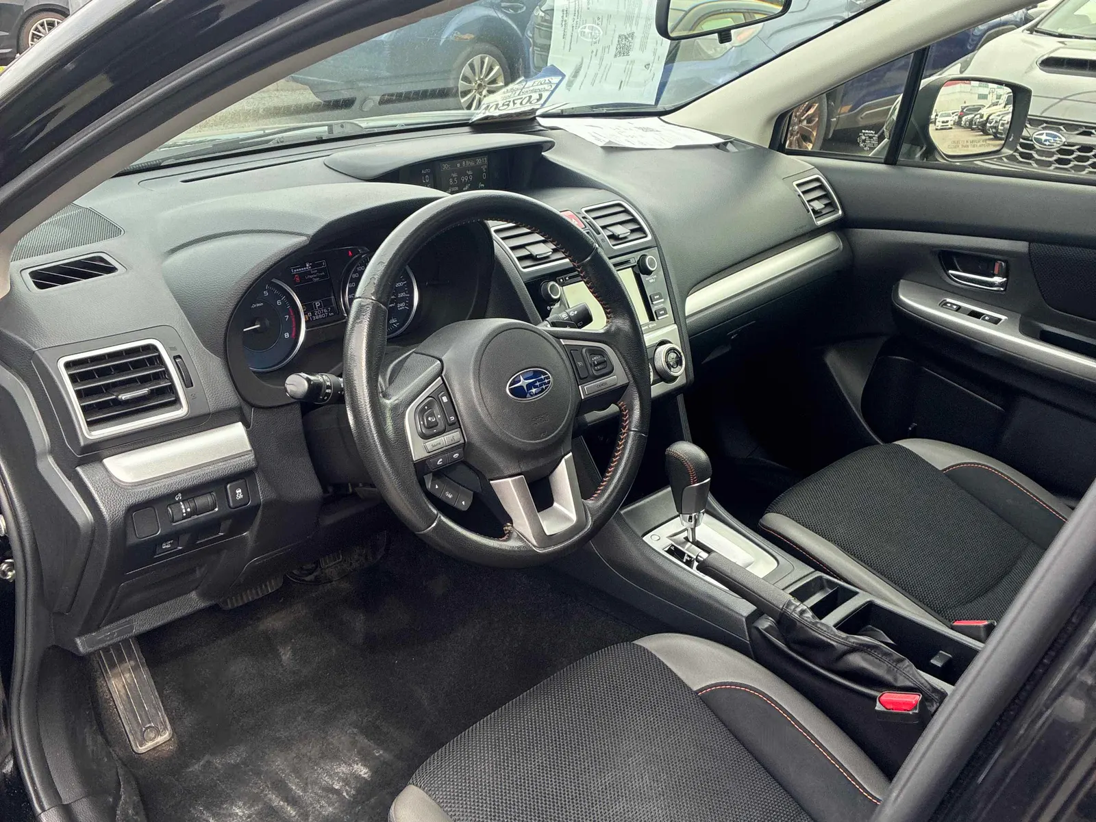 Interior driver side