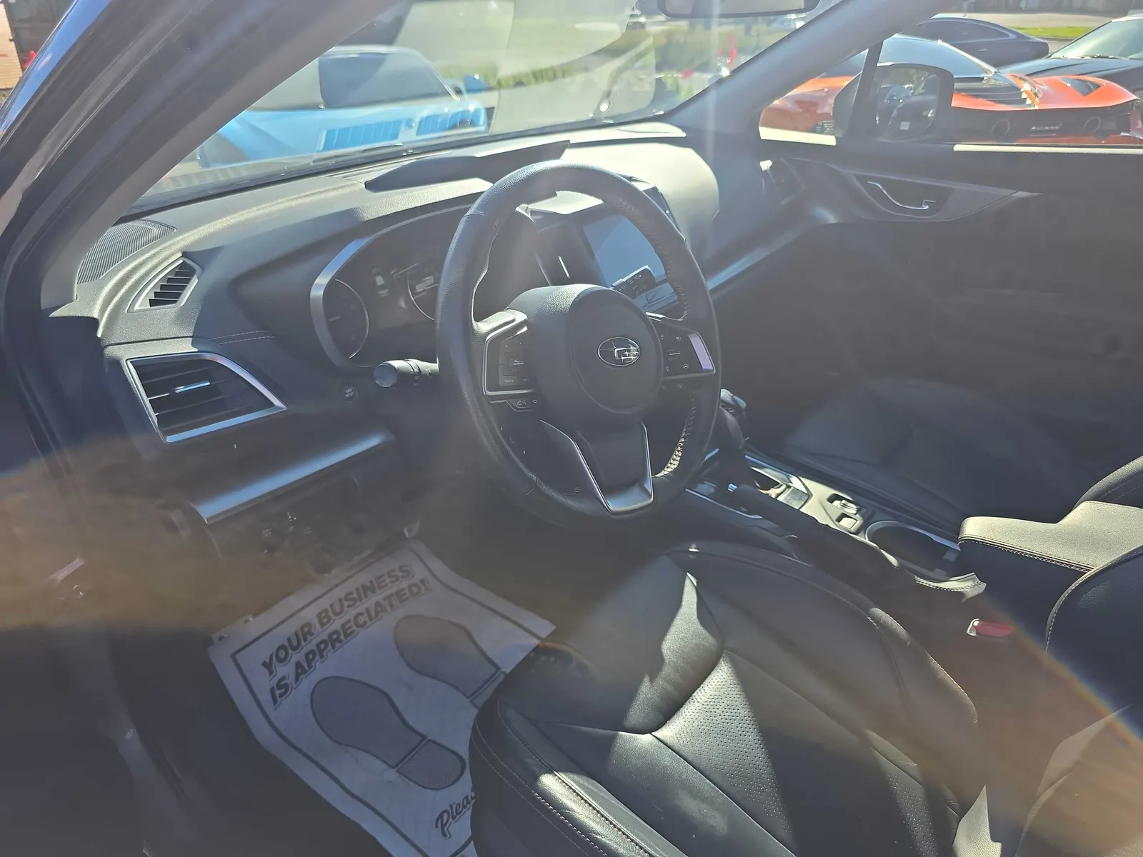 Interior driver side