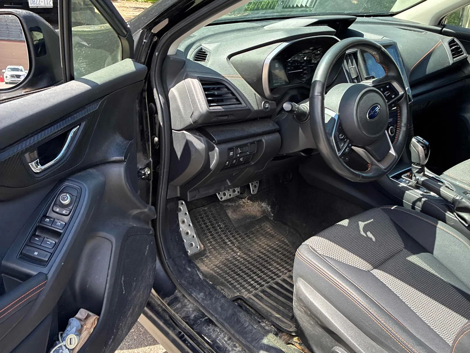Interior driver side