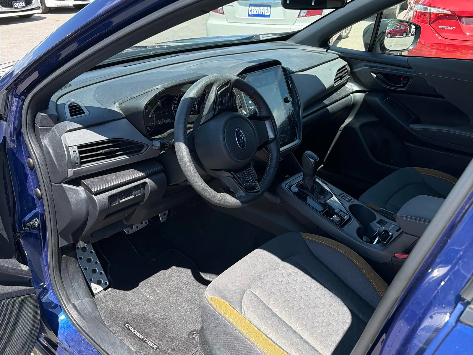 Interior driver side