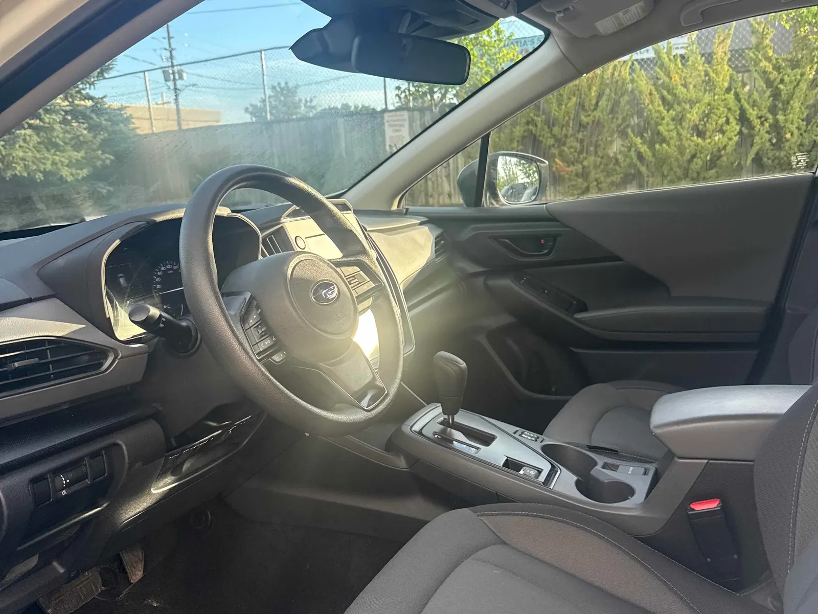 Interior driver side