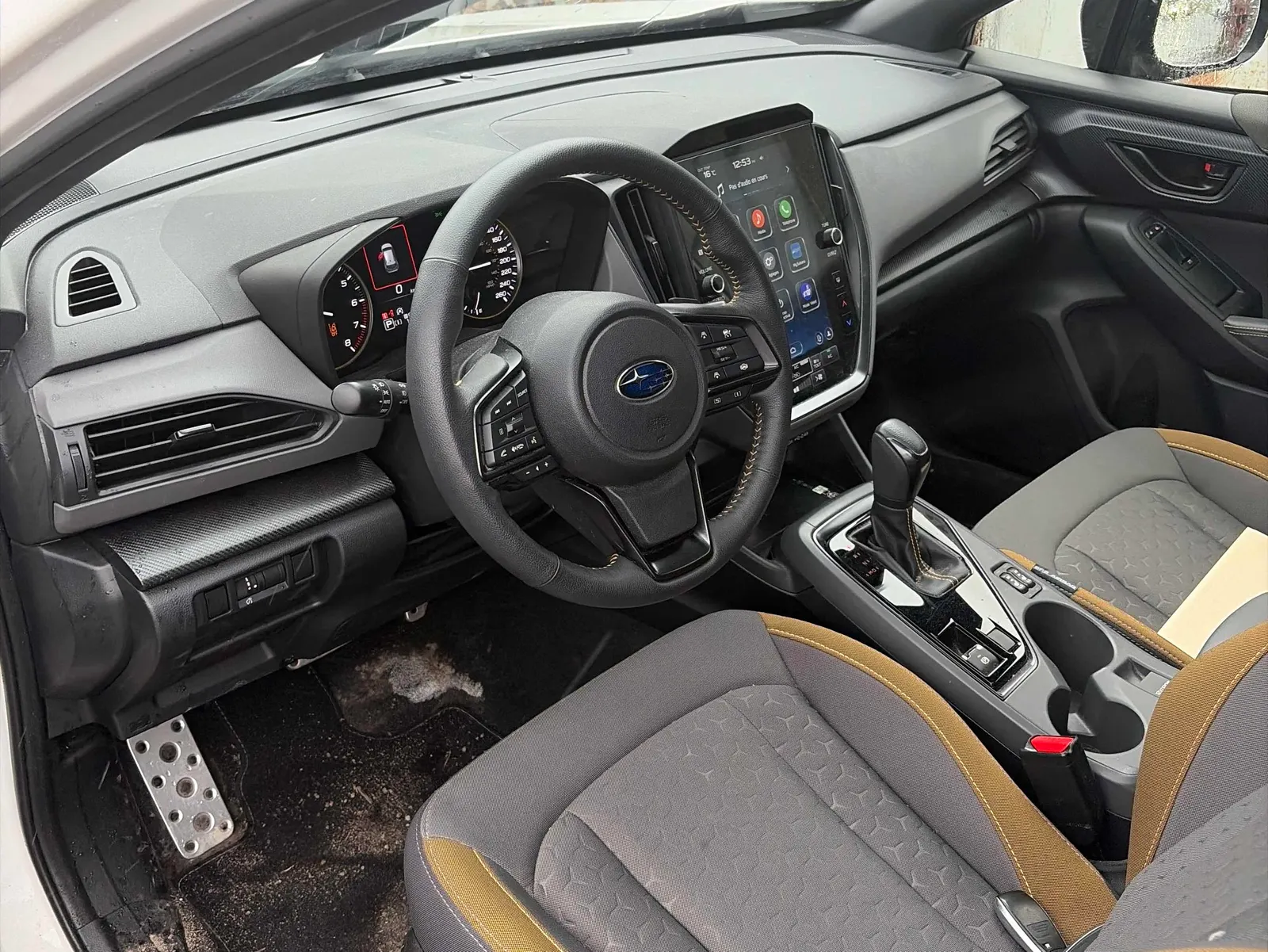 Interior driver side