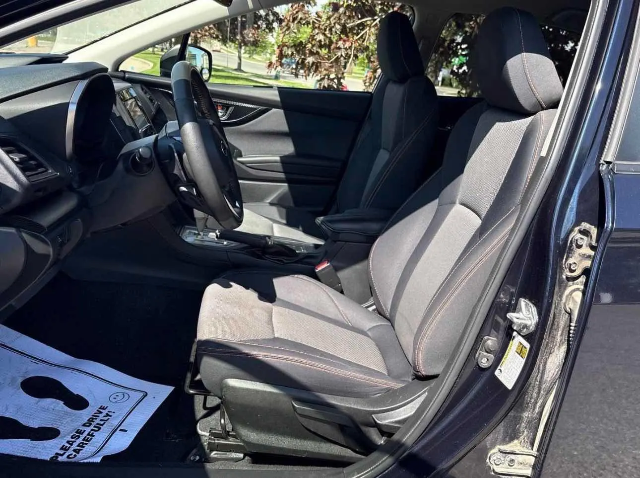 Interior driver side