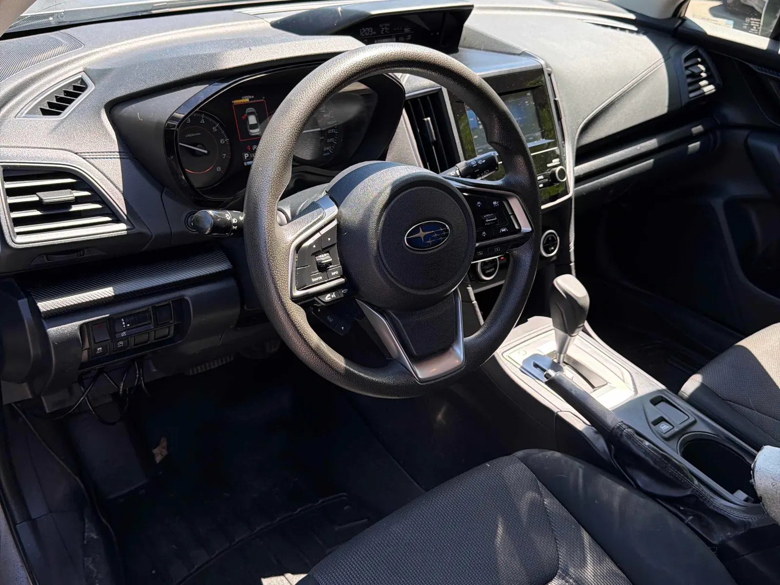 Interior driver side