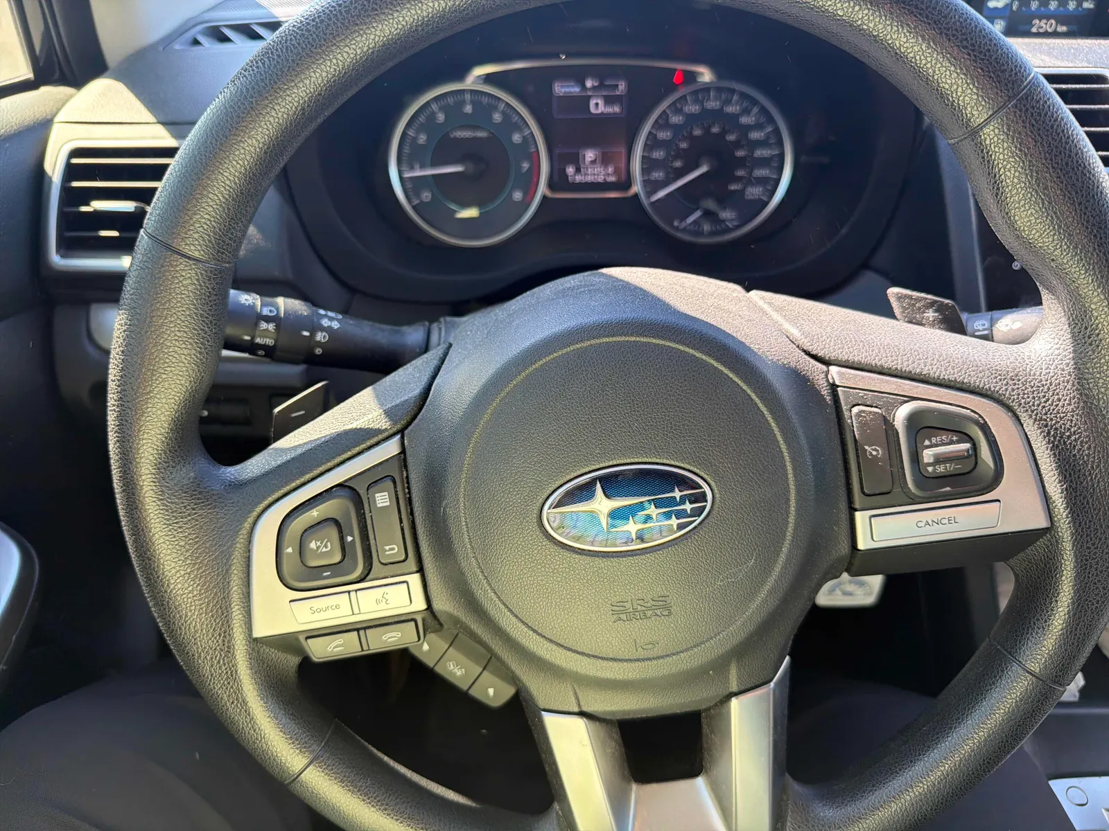 Interior driver side