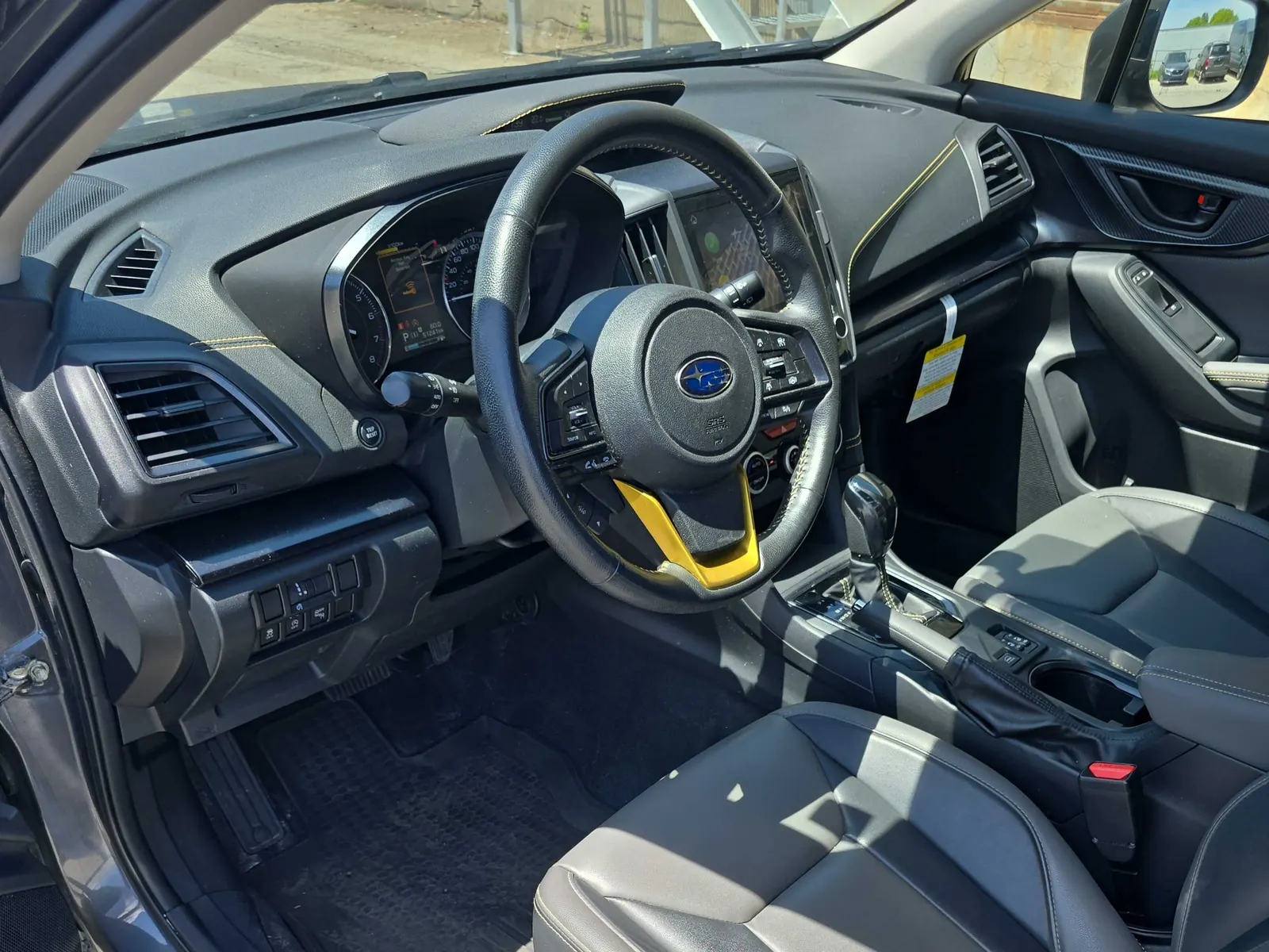 Interior driver side