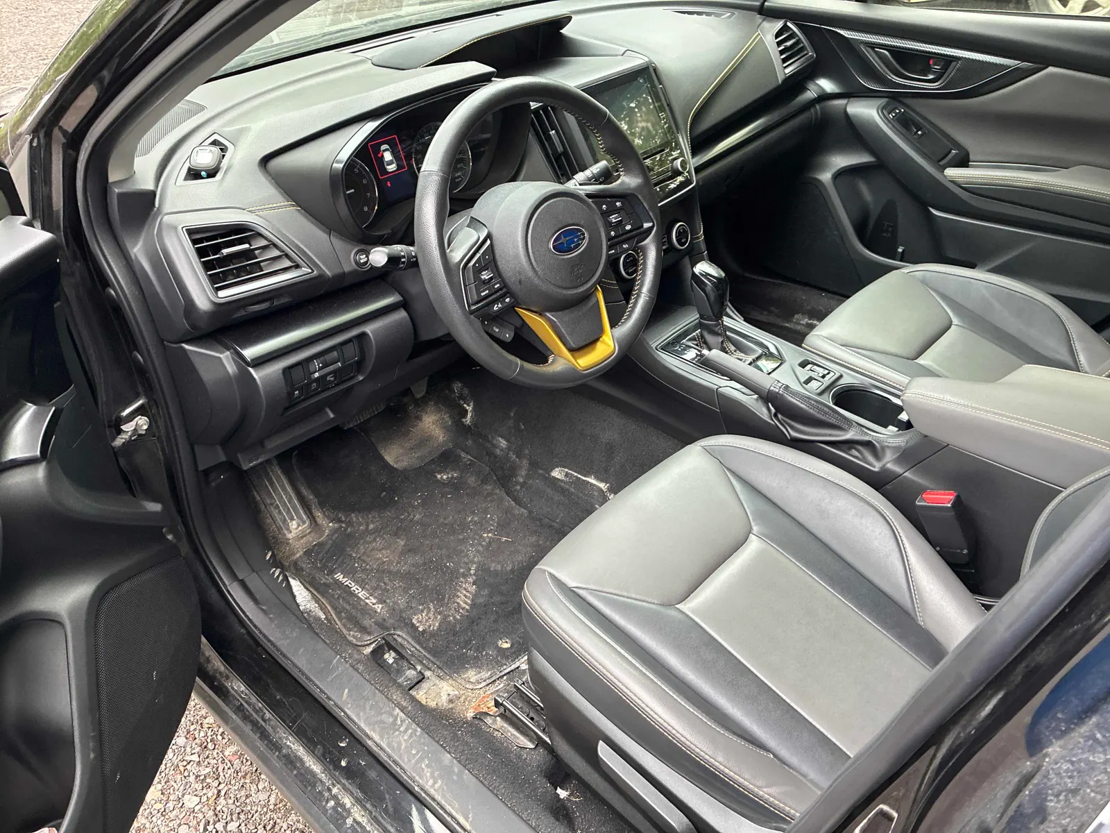 Interior driver side
