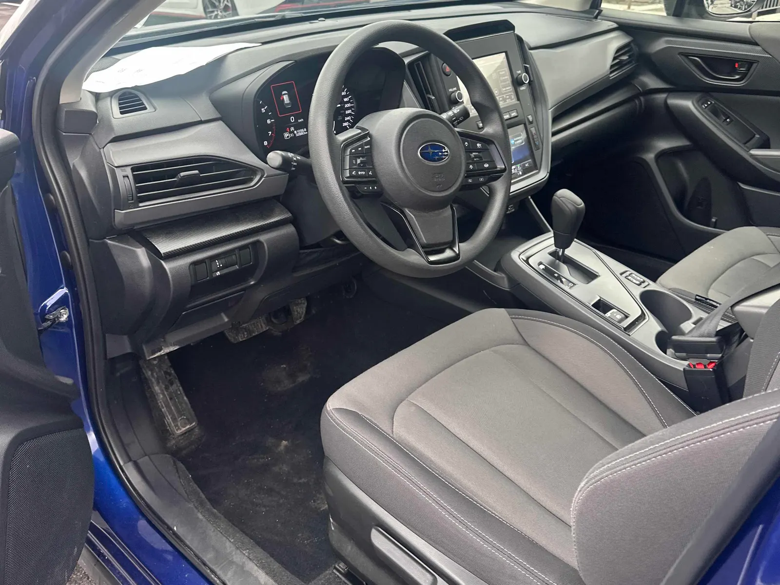 Interior driver side