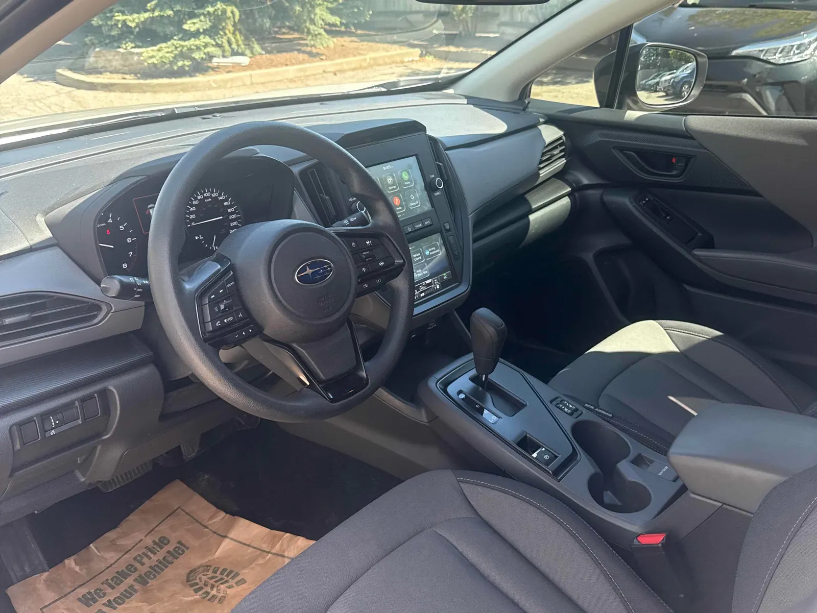 Interior driver side