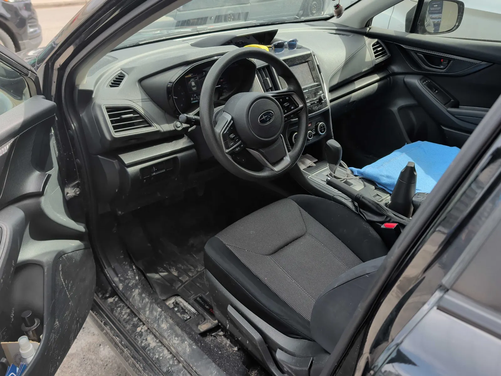 Interior driver side