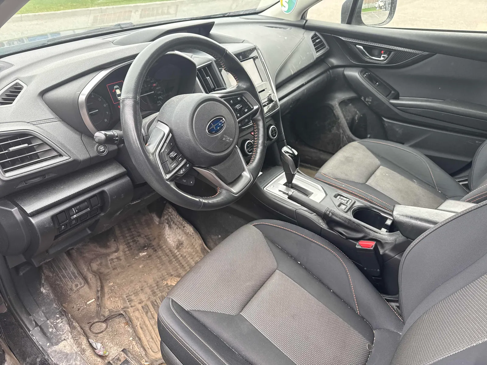 Interior driver side