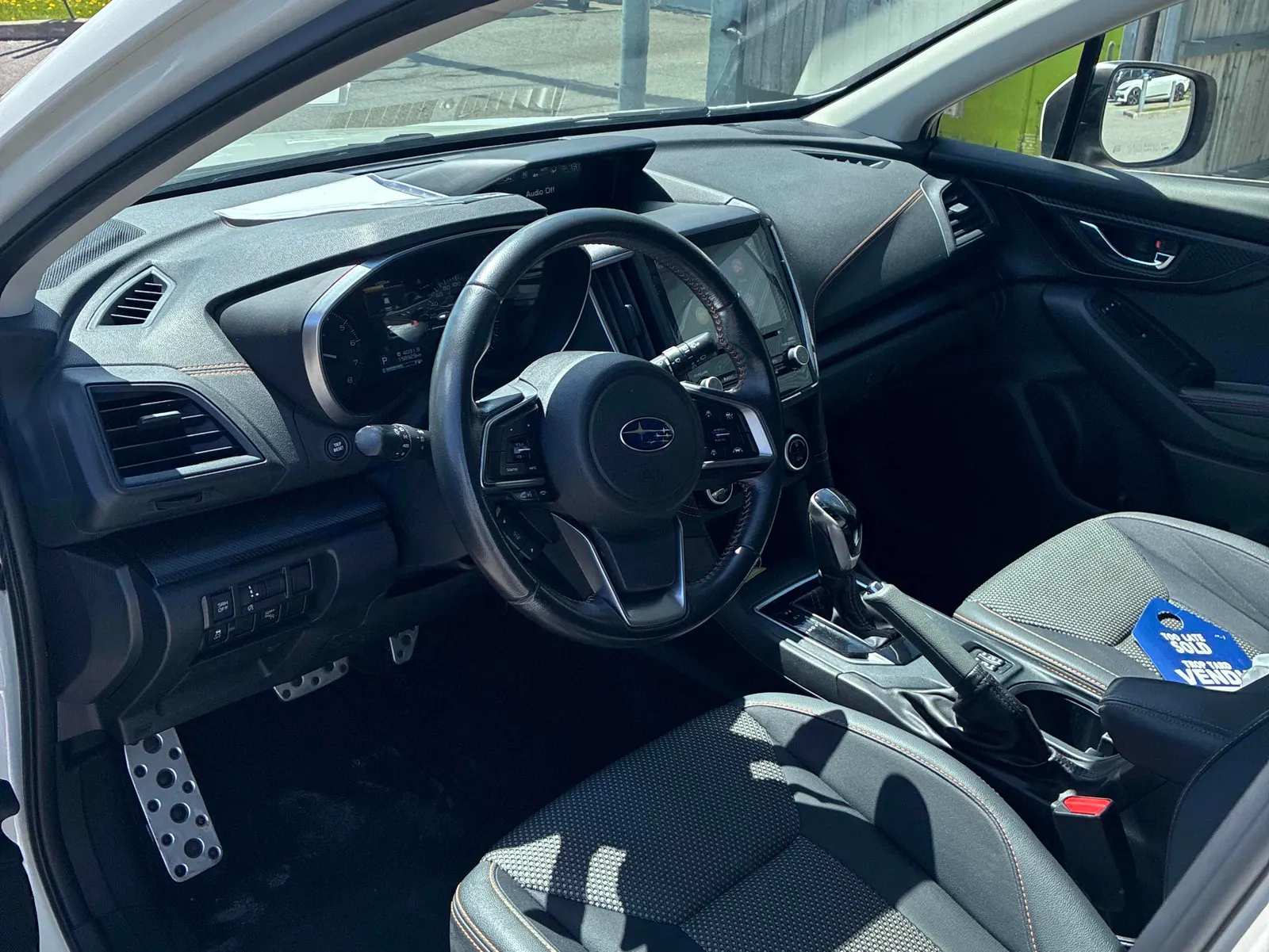 Interior driver side