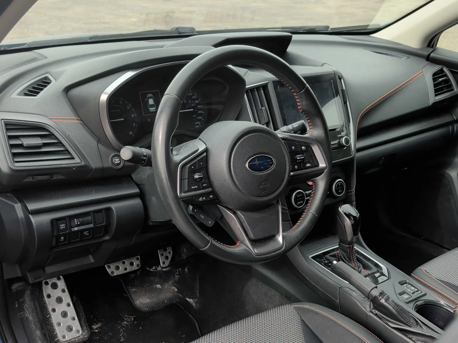 Interior driver side