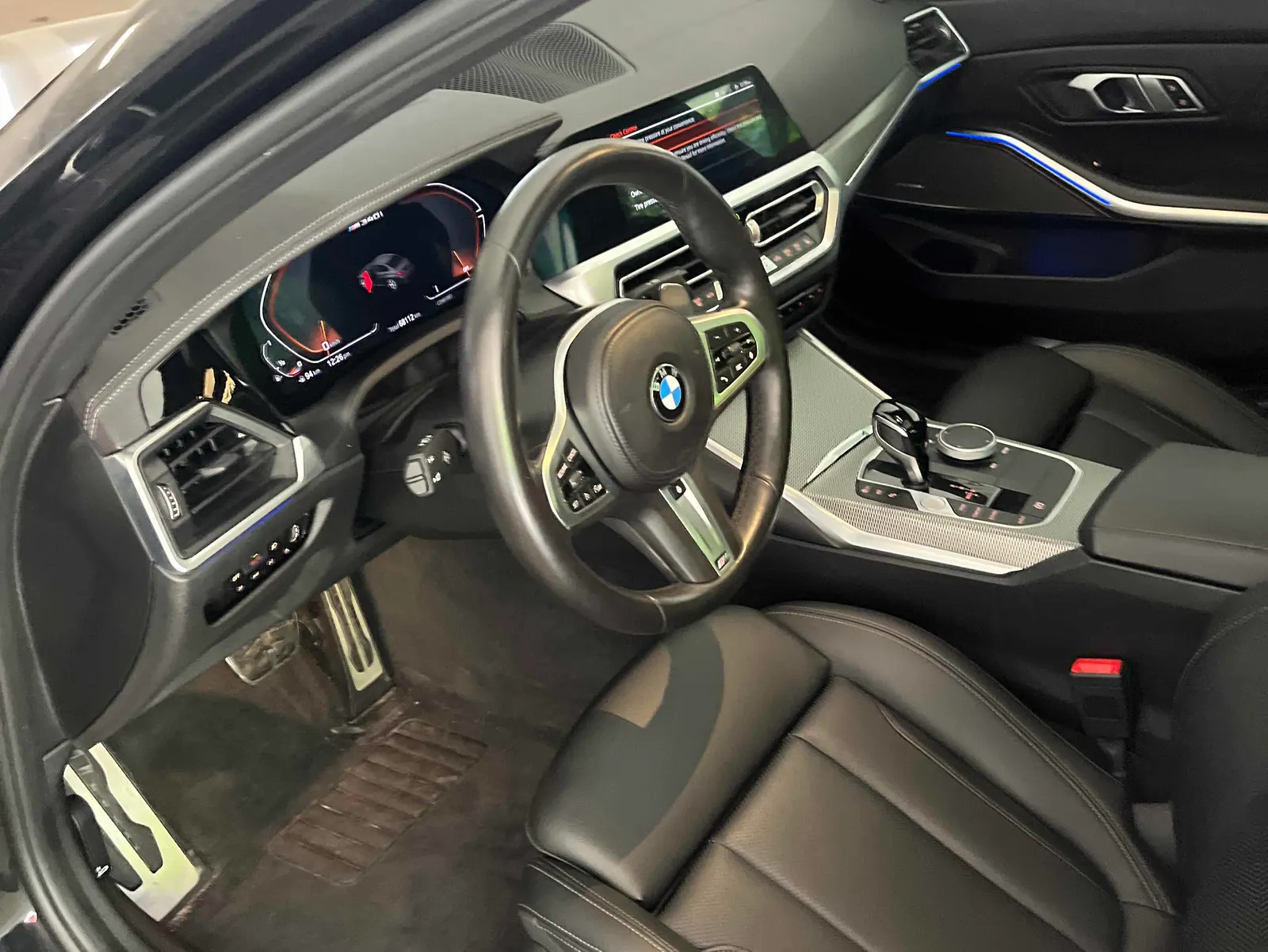 Interior driver side