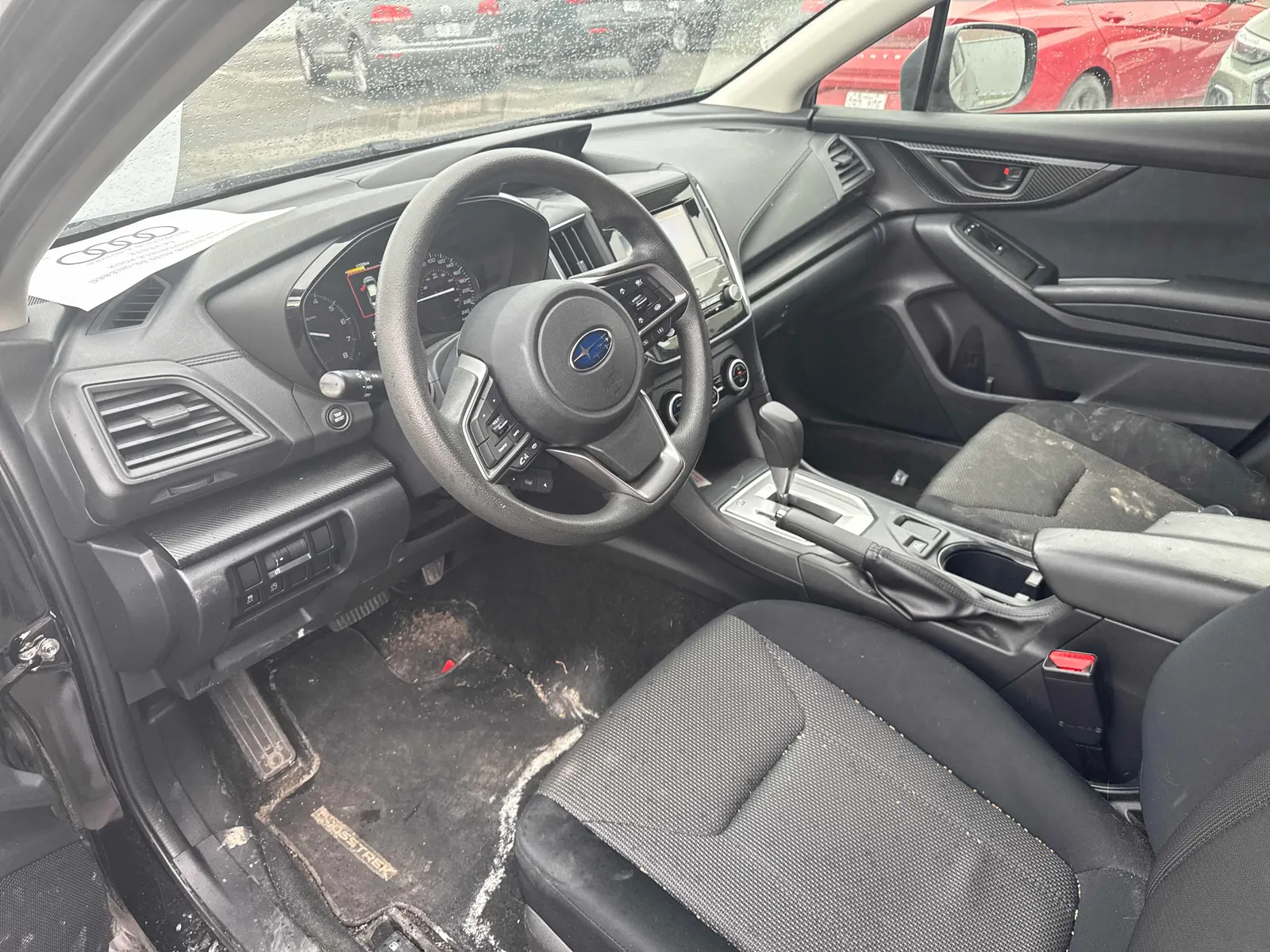Interior driver side