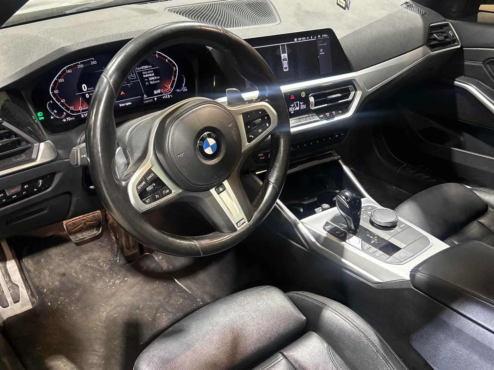 Interior driver side
