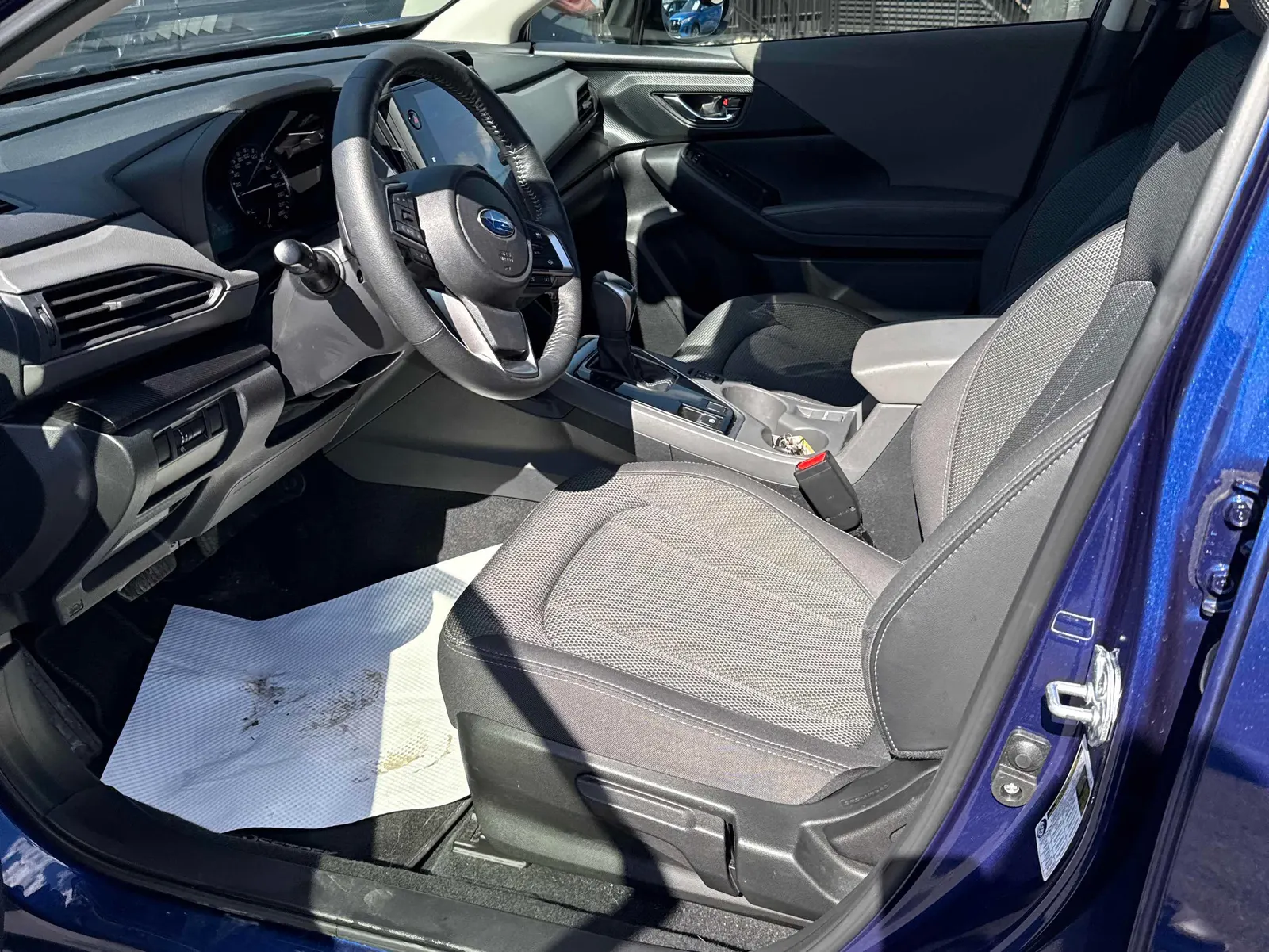 Interior driver side