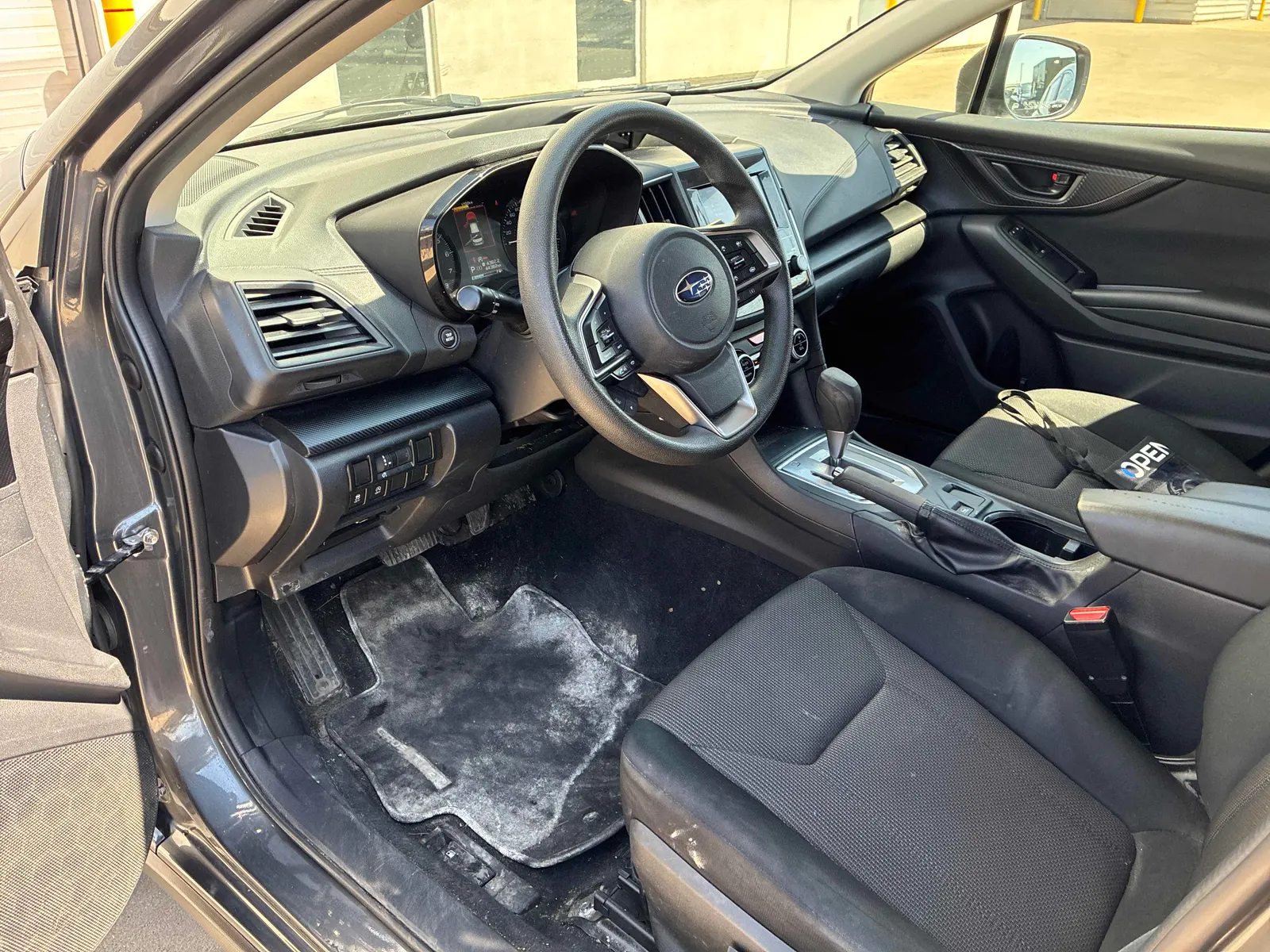Interior driver side