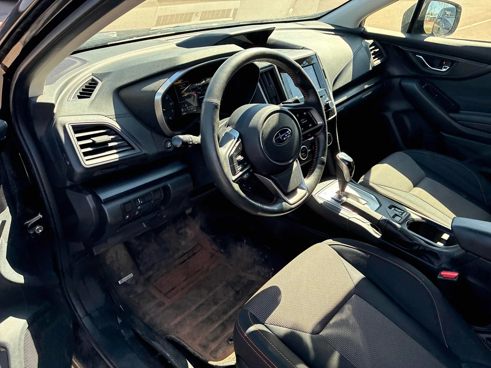 Interior driver side