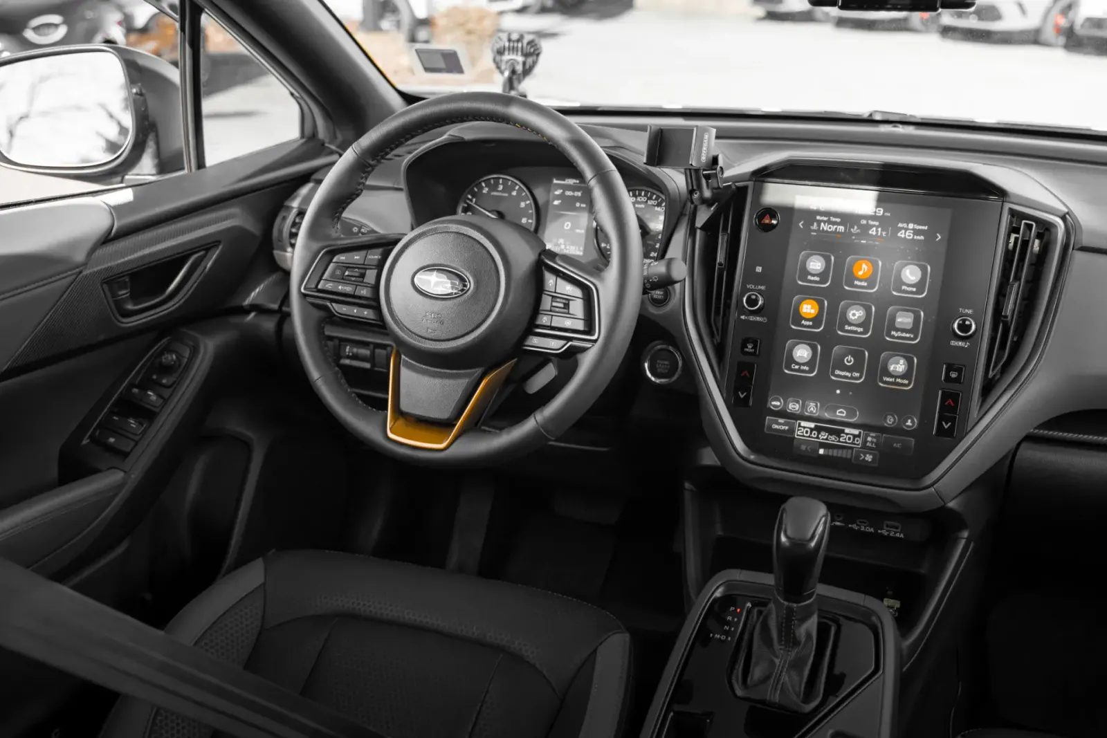 Interior driver side