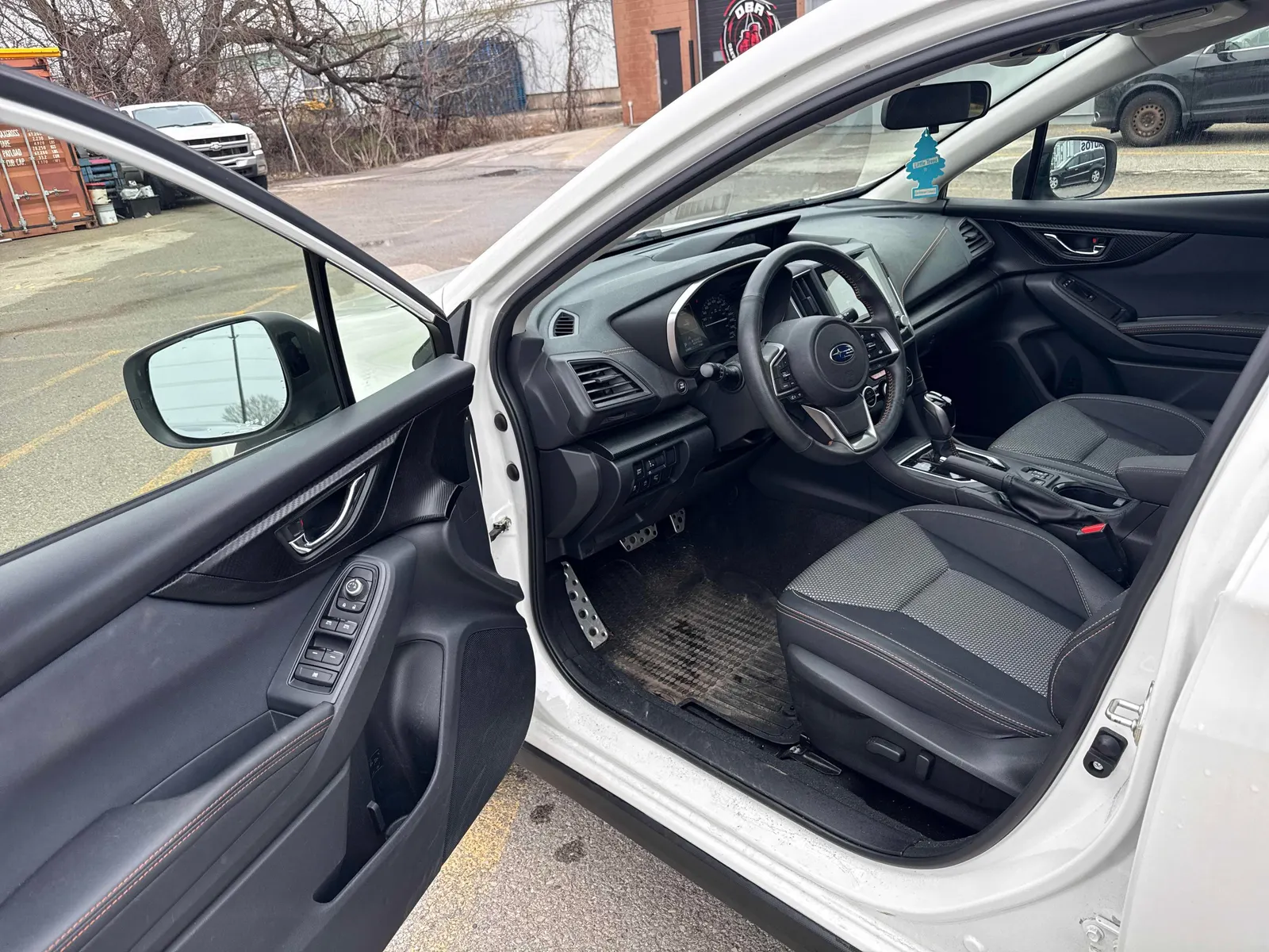 Interior driver side