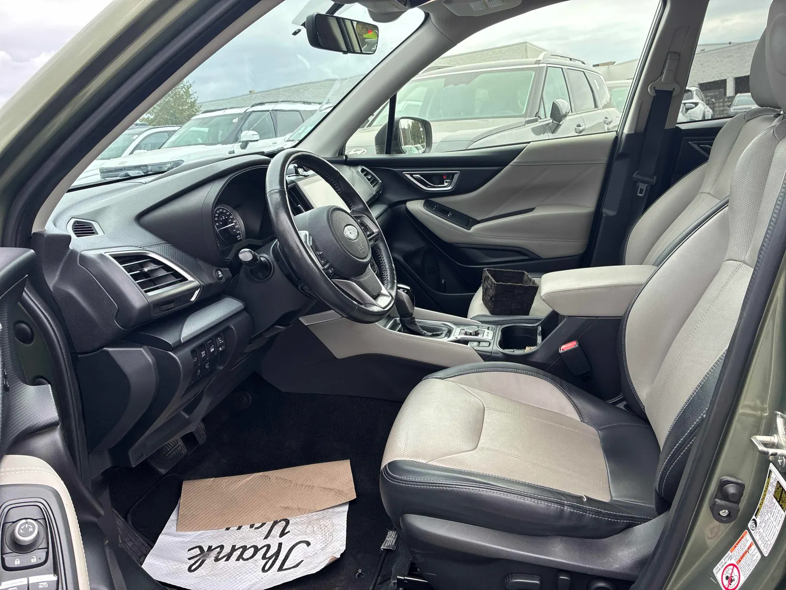 Interior driver side