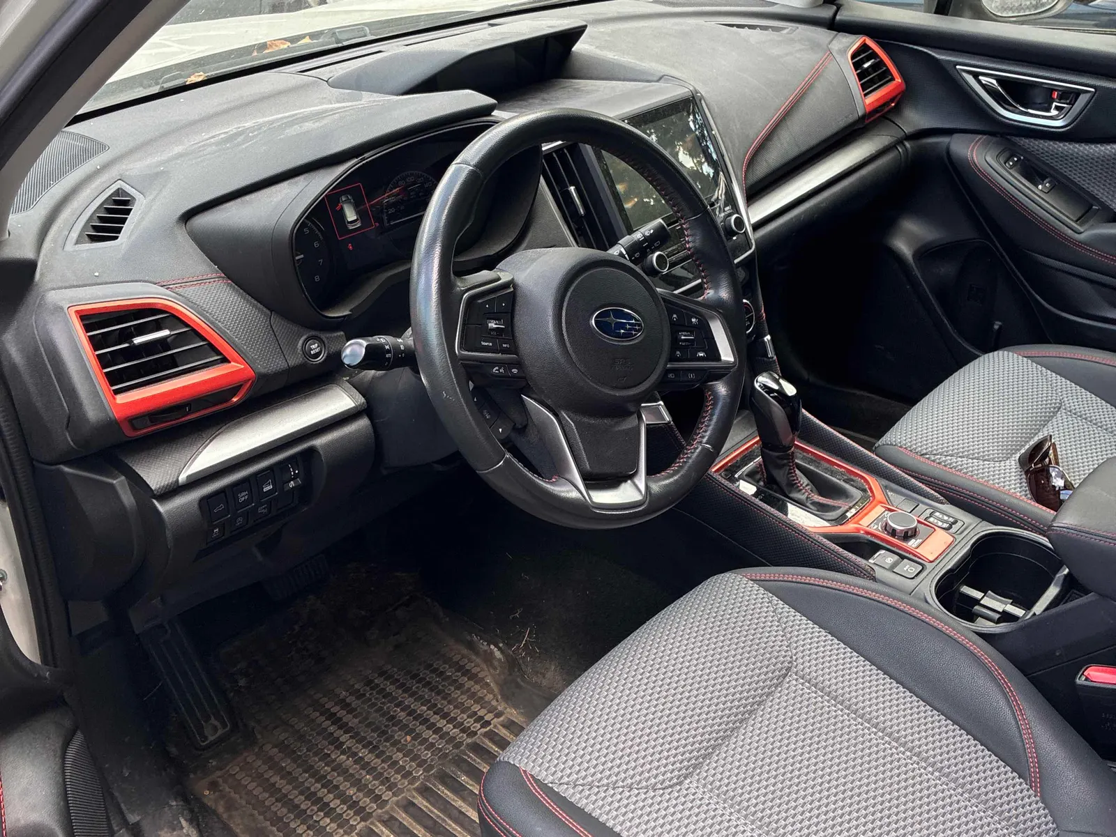 Interior driver side