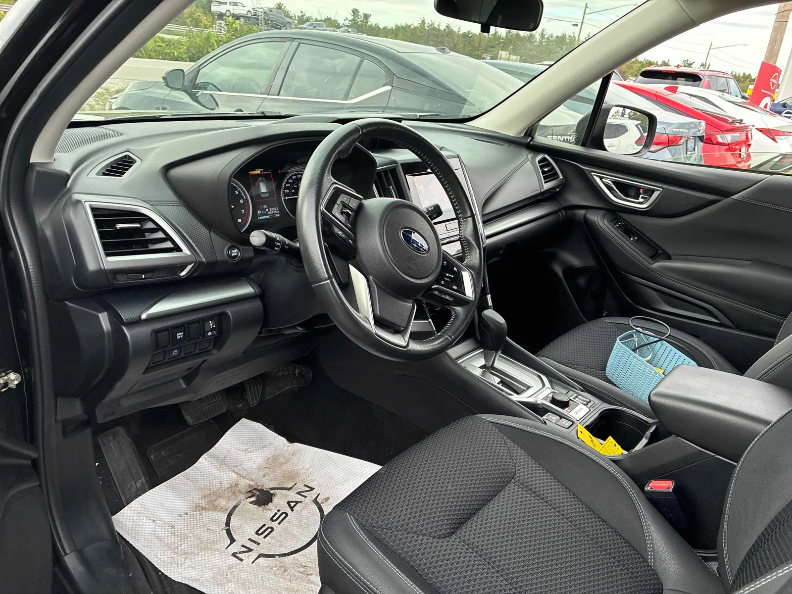 Interior driver side
