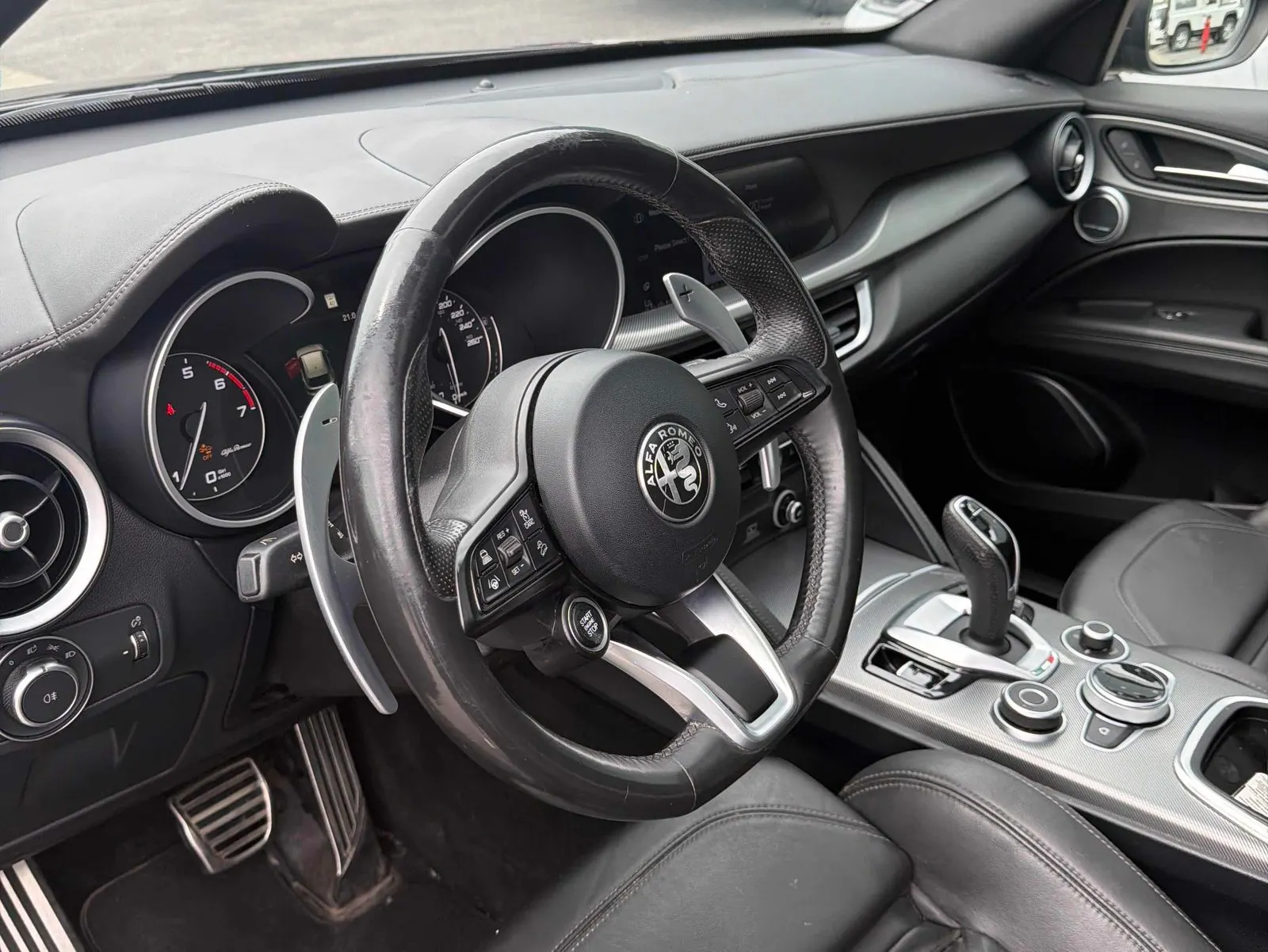 Interior driver side