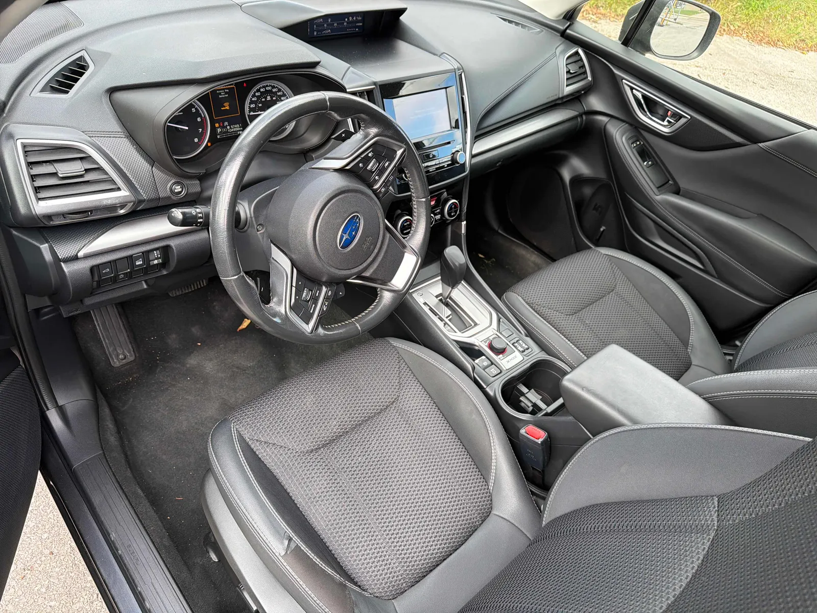 Interior driver side