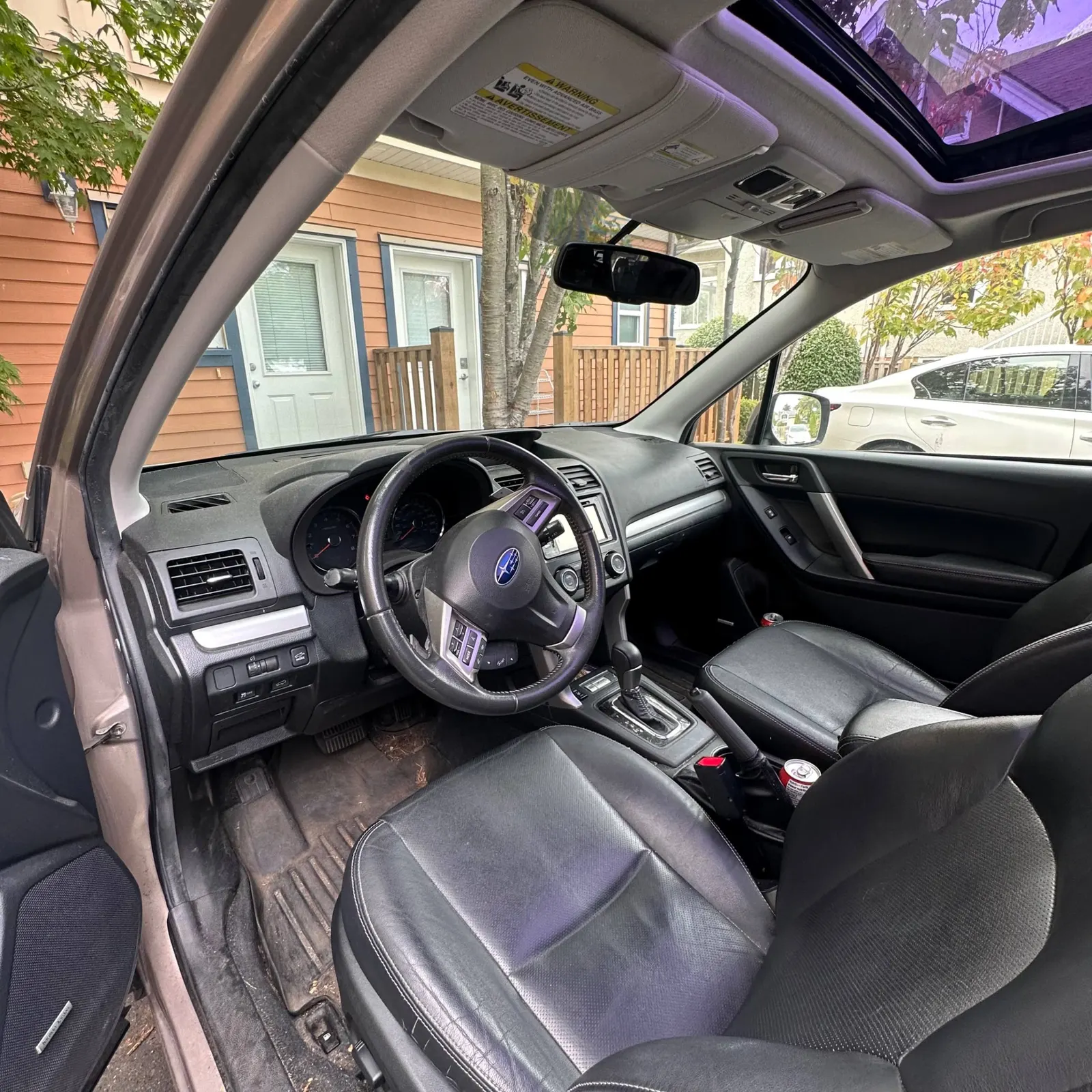 Interior driver side