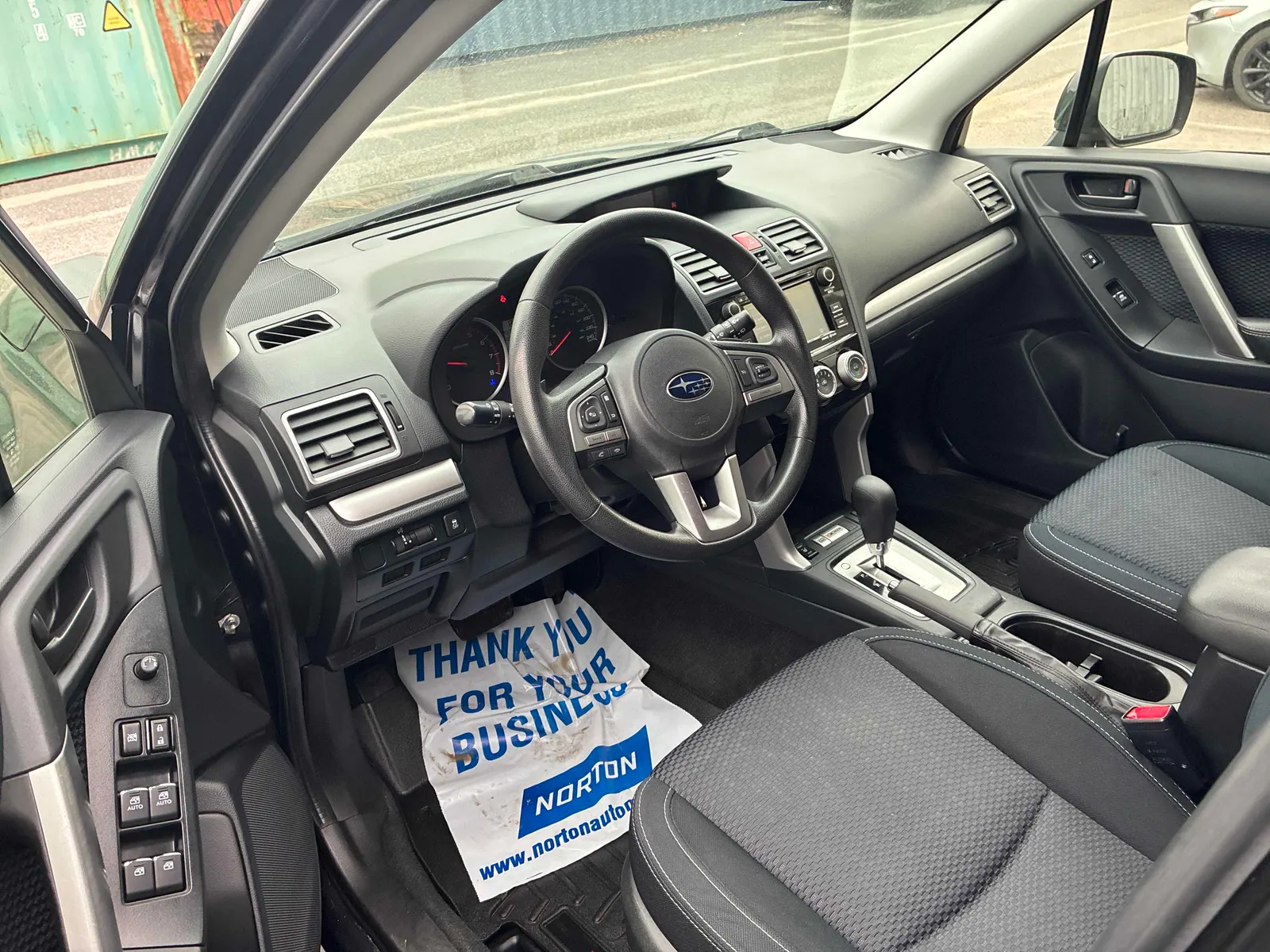 Interior driver side