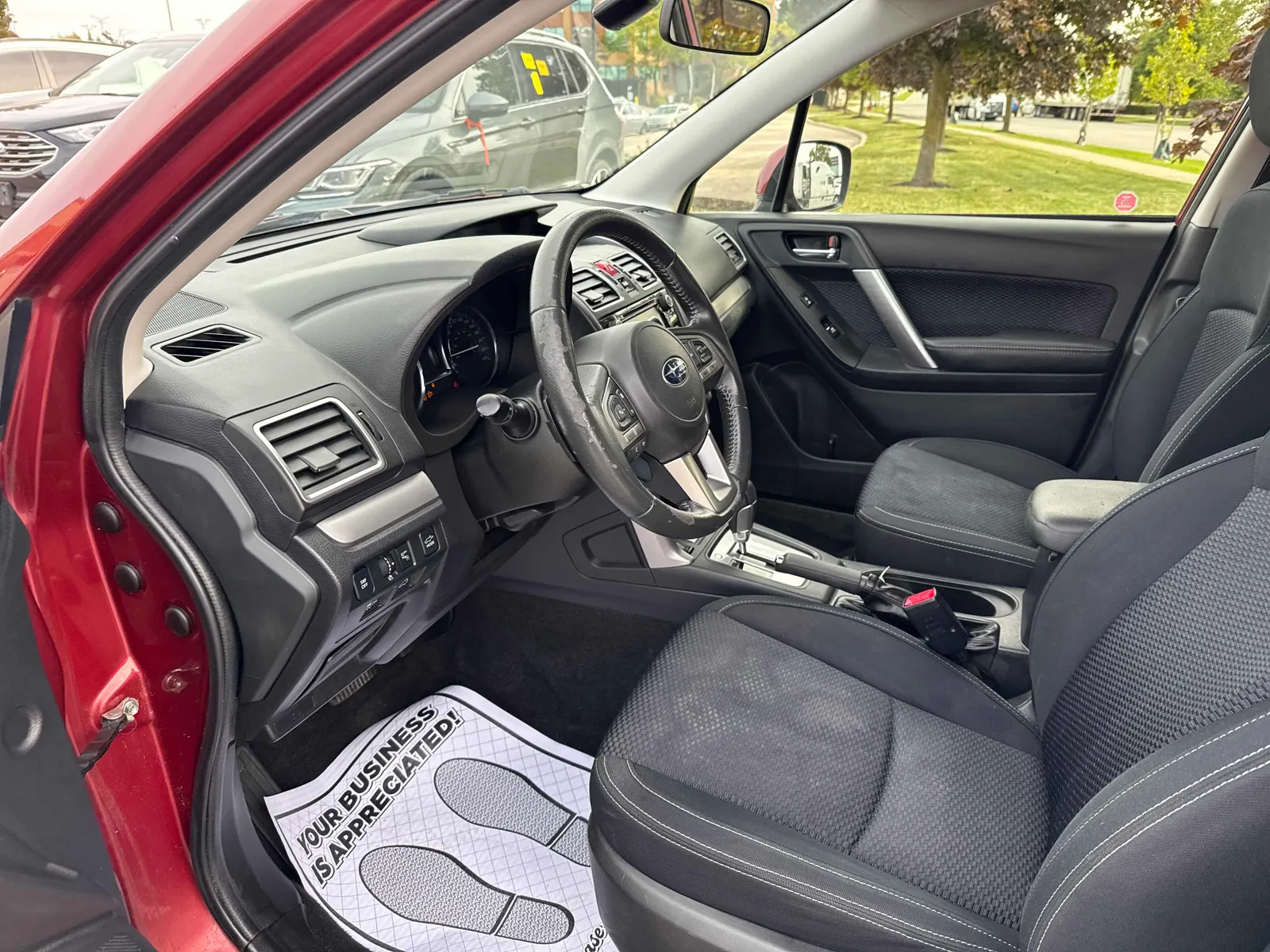 Interior driver side