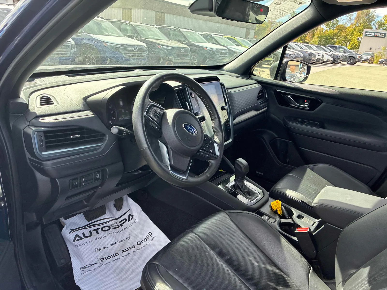 Interior driver side