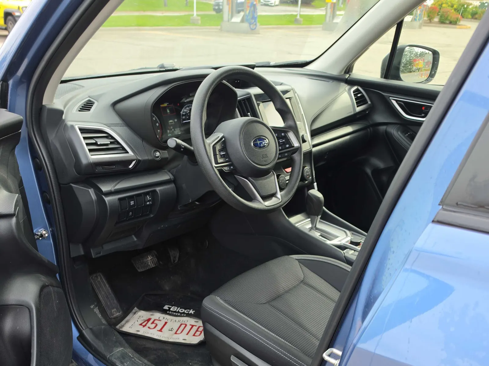 Interior driver side