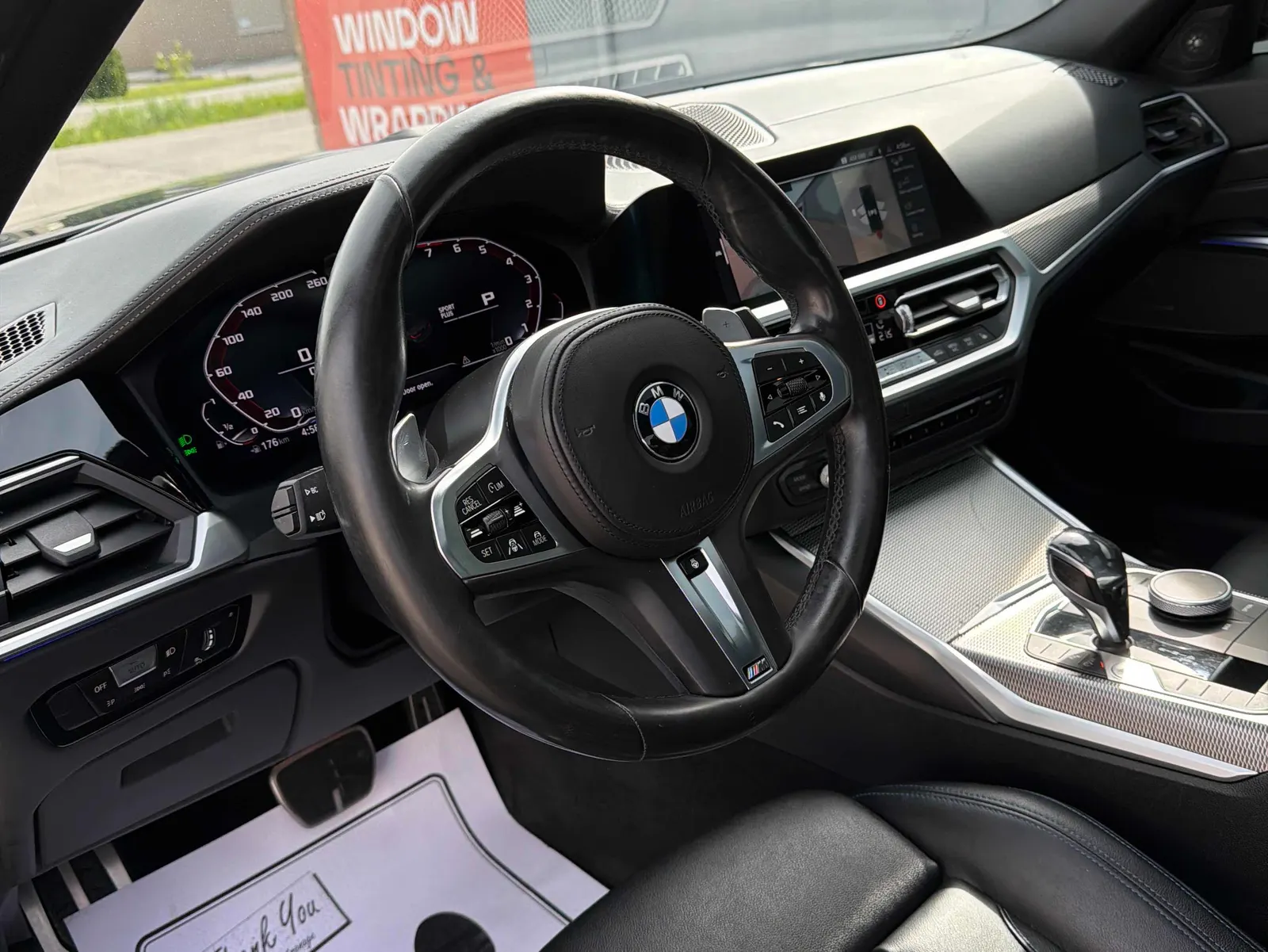 Interior driver side
