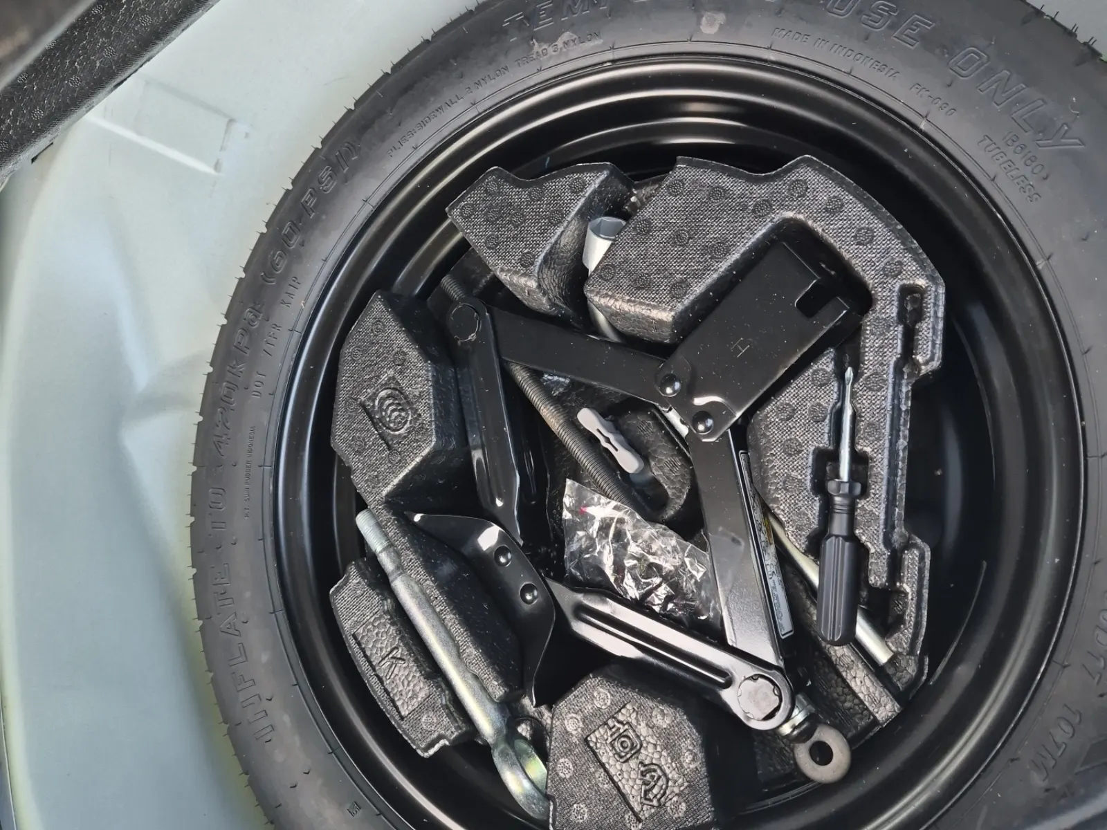 Spare Tire & Wheel Photo