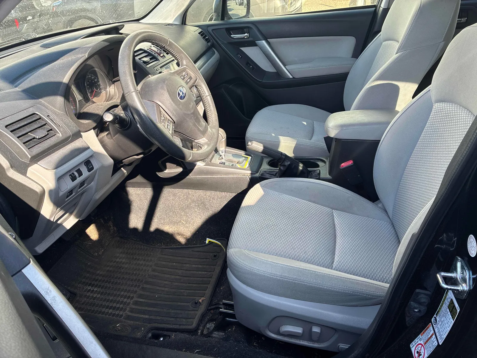Interior driver side