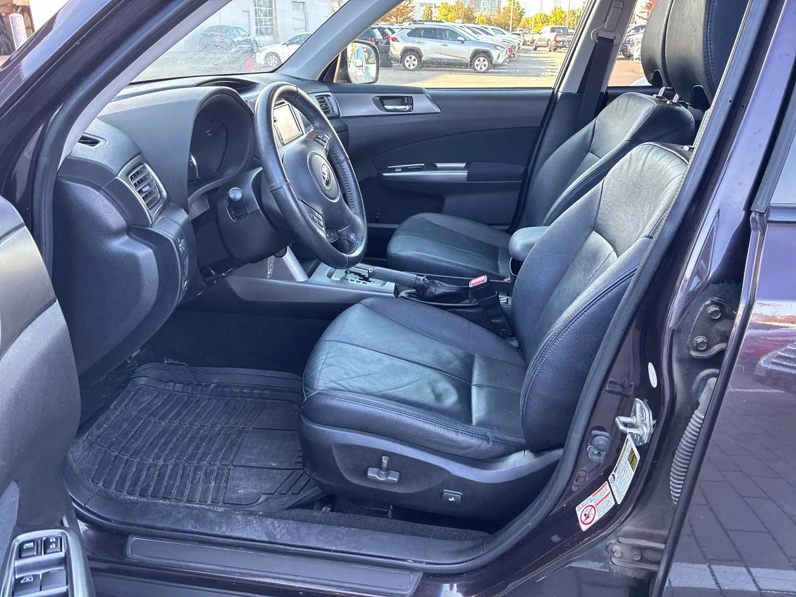 Interior driver side