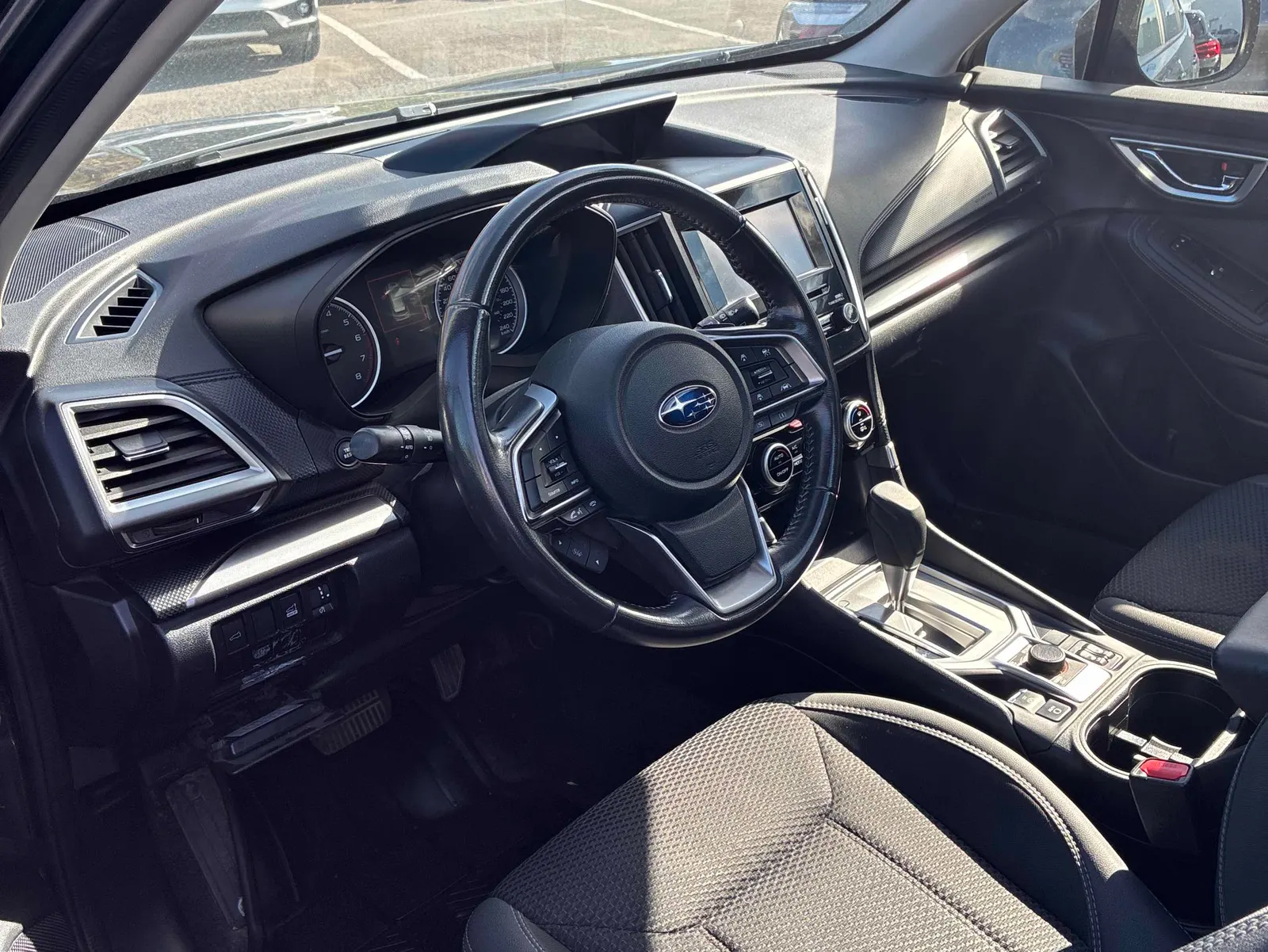 Interior driver side